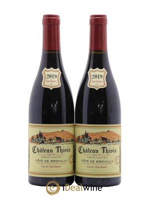 Côte de Brouilly Cuvée Zaccharie Château Thivin 2019 - Lot de 2 Bottles