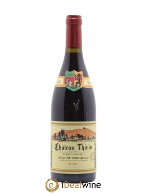 Côte de Brouilly Le Clos Château Thivin 2021 - Lot de 1 Bottle