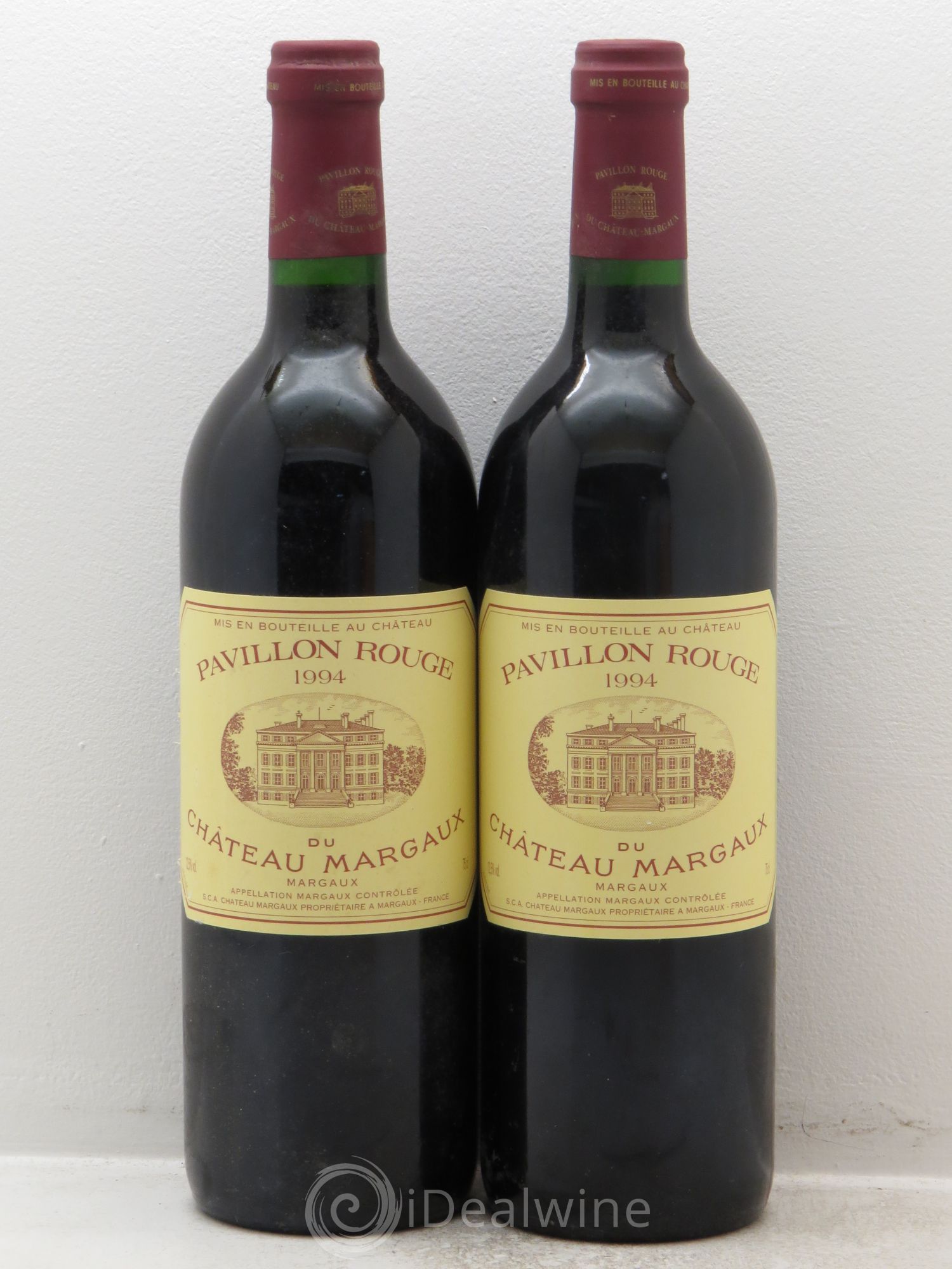 Pavillon Rouge du Château Margaux Second Vin 1994 - Lot de 2 bouteilles - 0