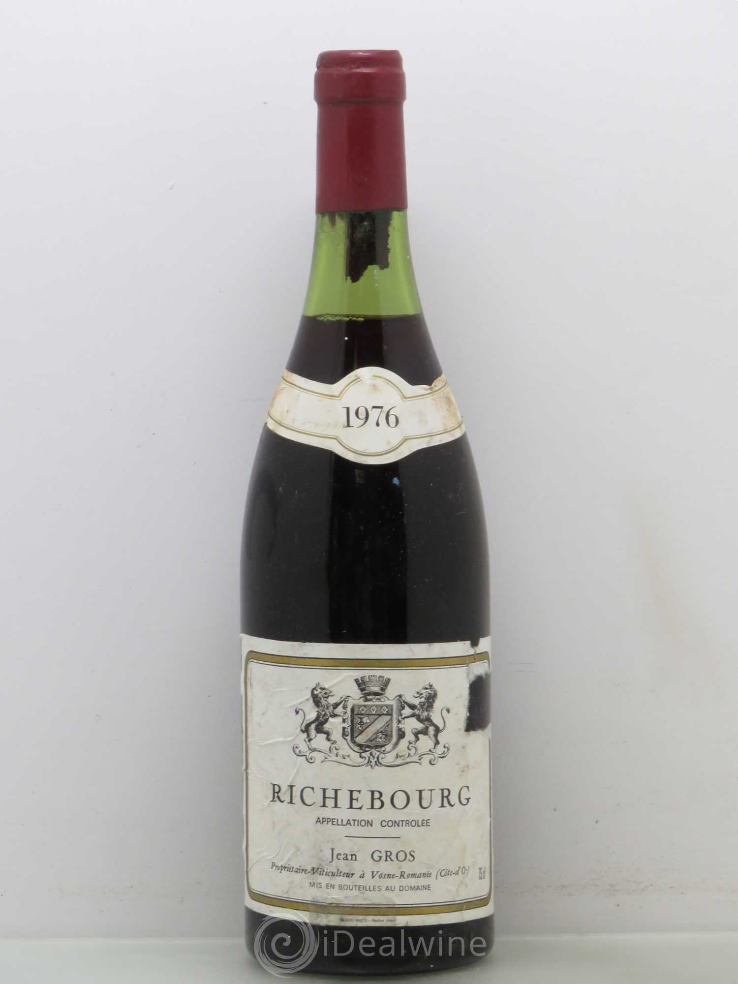 Richebourg Grand Cru Jean Gros 1976 - Lot of 1 bottle - 0