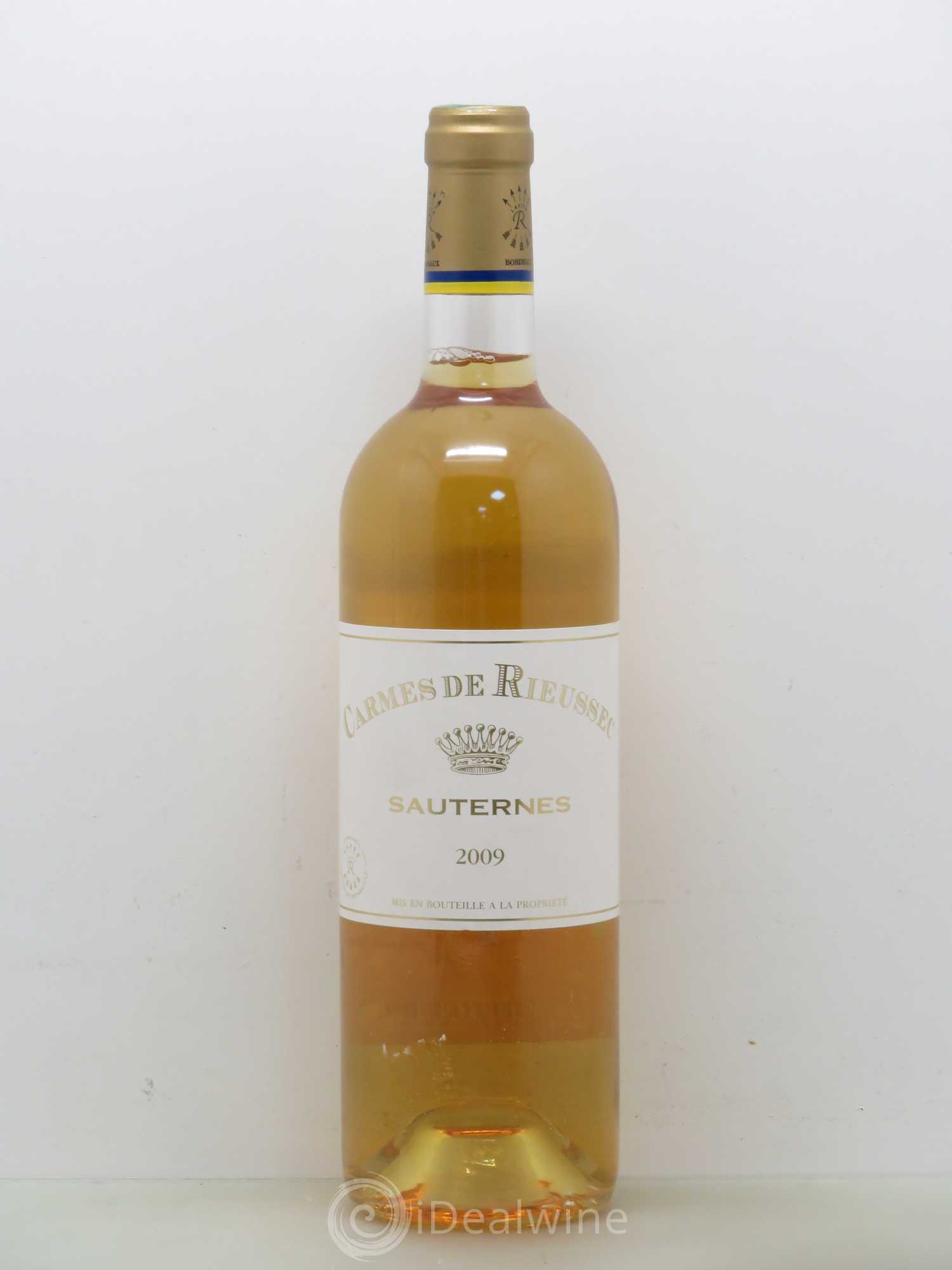 Carmes de Rieussec 2009 - Lot de 1 bouteille - 0