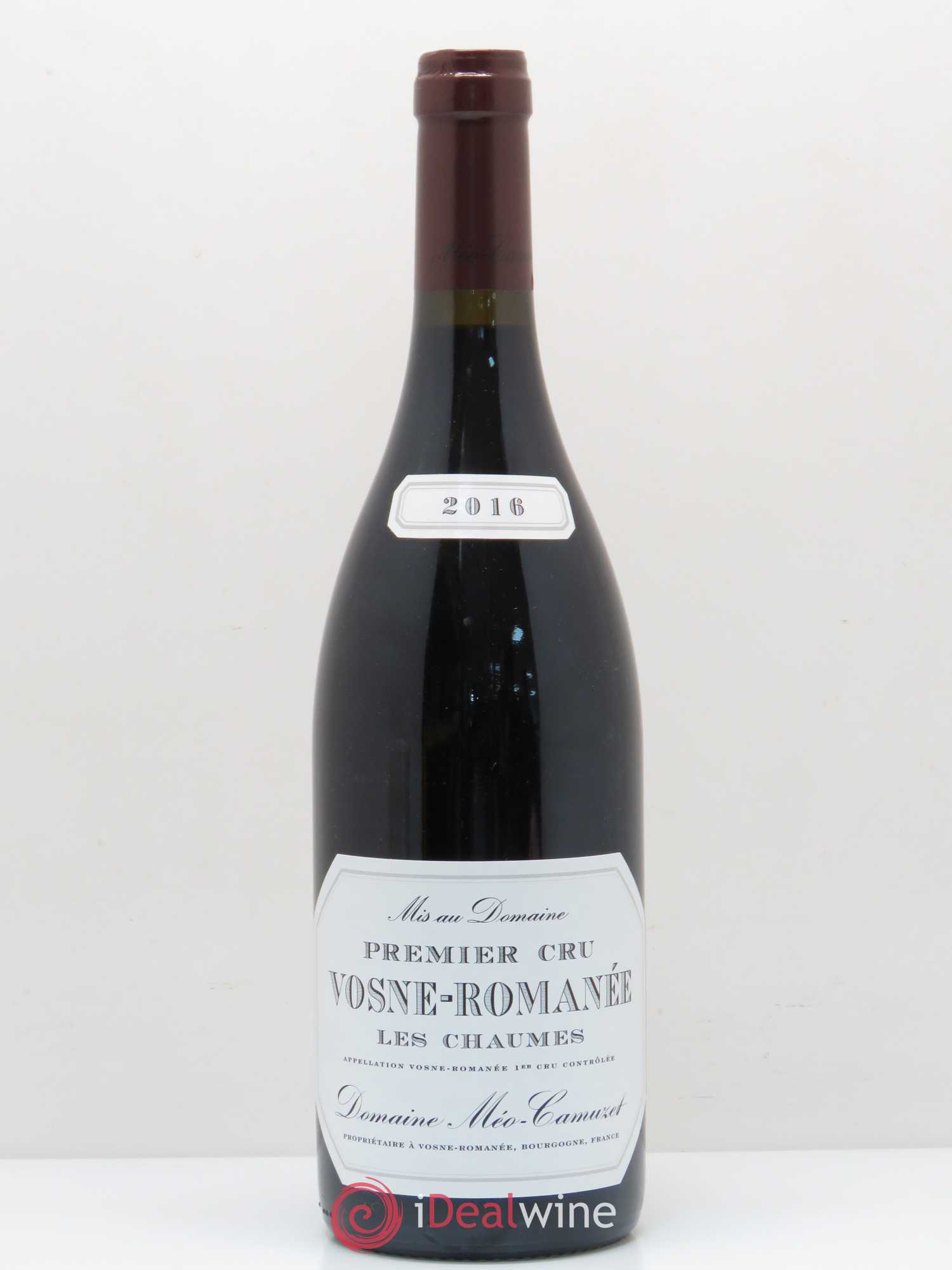 Vosne-Romanée 1er Cru Les Chaumes Méo-Camuzet (Domaine) 2016 - Lot de 1 bouteille - 0