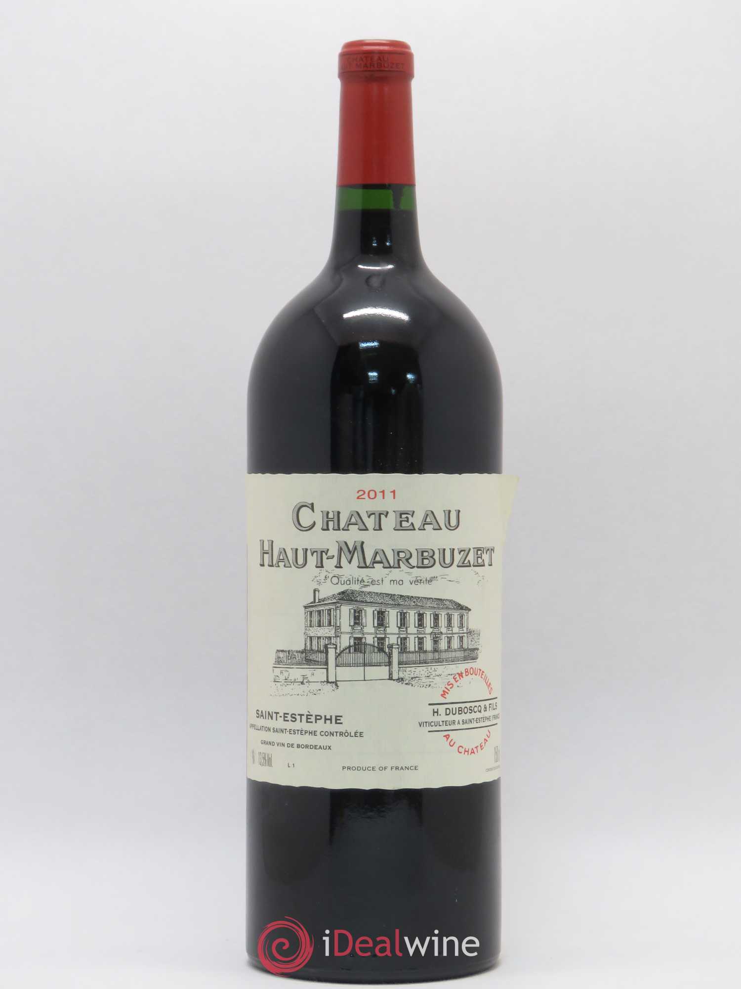 Château Haut Marbuzet 2011 - Lot de 1 magnum - 0