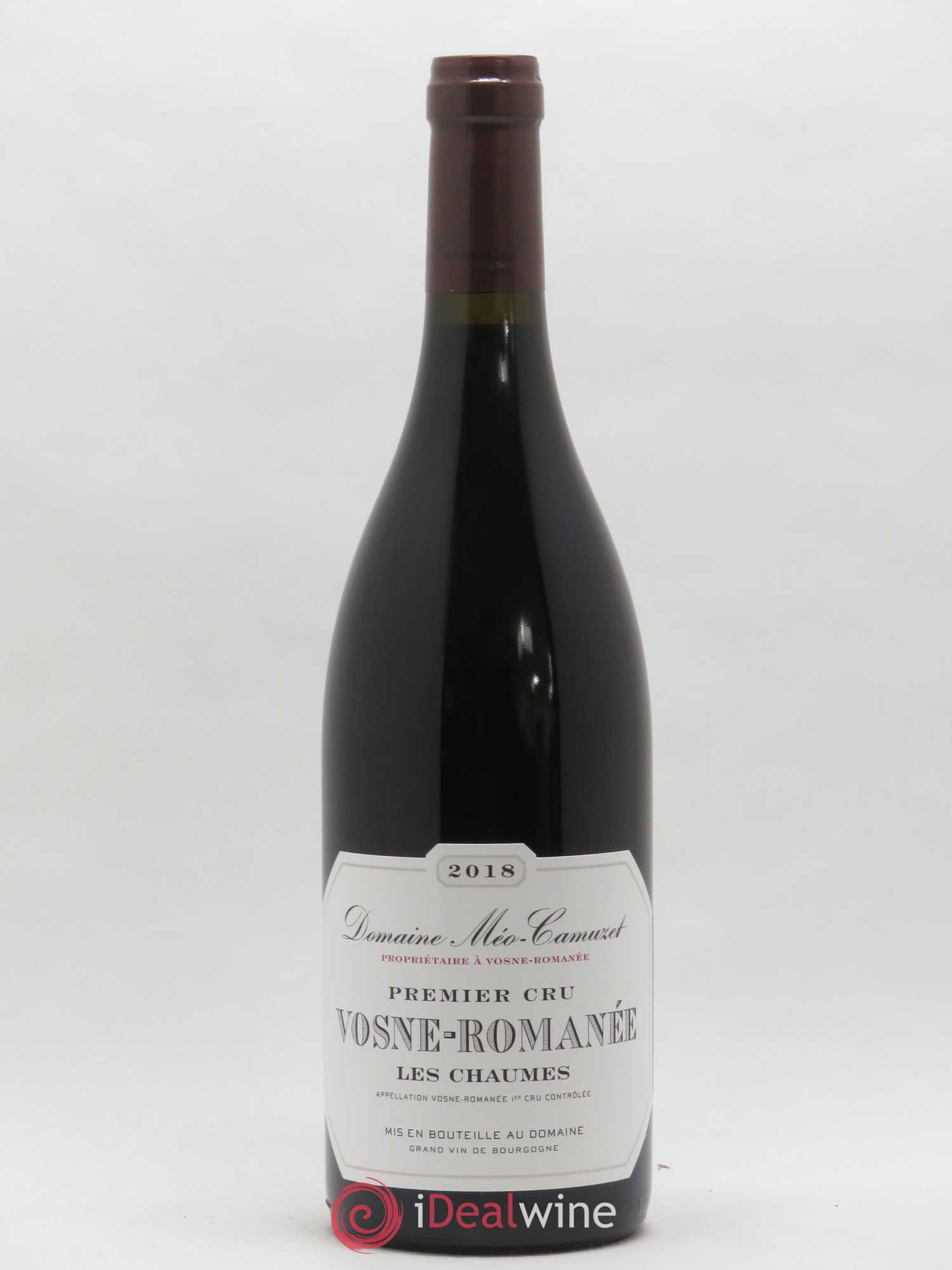 Vosne-Romanée 1er Cru Les Chaumes Méo-Camuzet (Domaine) 2018 - Lot of 1 bottle - 0