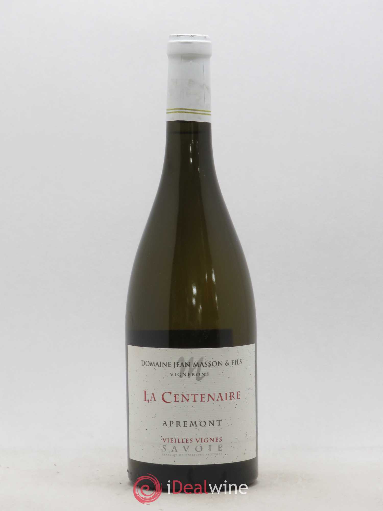 Vin de Savoie Apremont La Centenaire Vieilles Vignes Jean Masson 2013 - Lot de 1 bouteille - 0