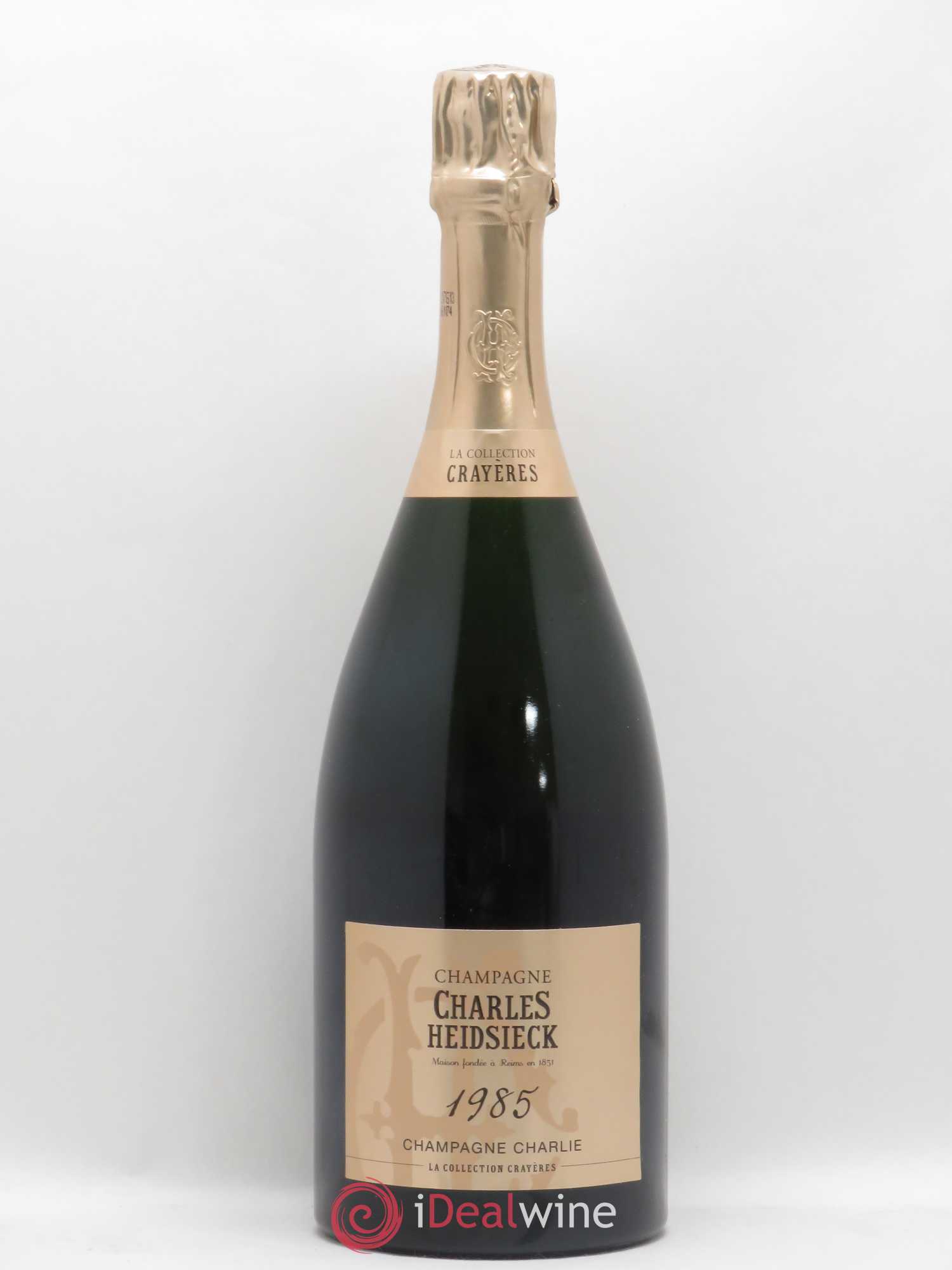 Brut Charles Heidsieck Charlie collection Crayères 1985 - Lot of 1 bottle - 0