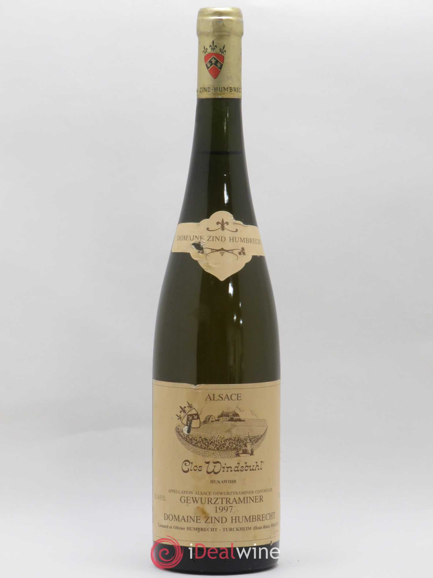 Alsace Gewurztraminer Clos Windsbuhl Zind-Humbrecht (Domaine) 1997 - Lot de 1 bouteille - 0