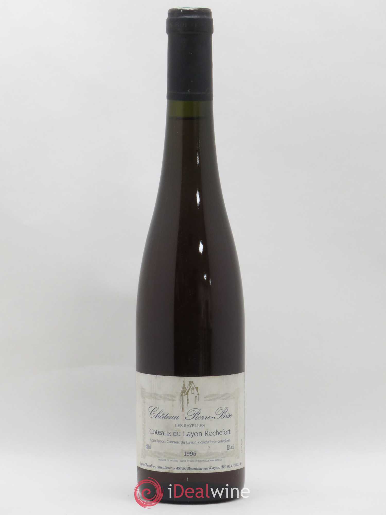 Coteaux du Layon Rochefort Les Rayelles Château Pierre Bise 1995 - Lot de 1 bouteille - 0