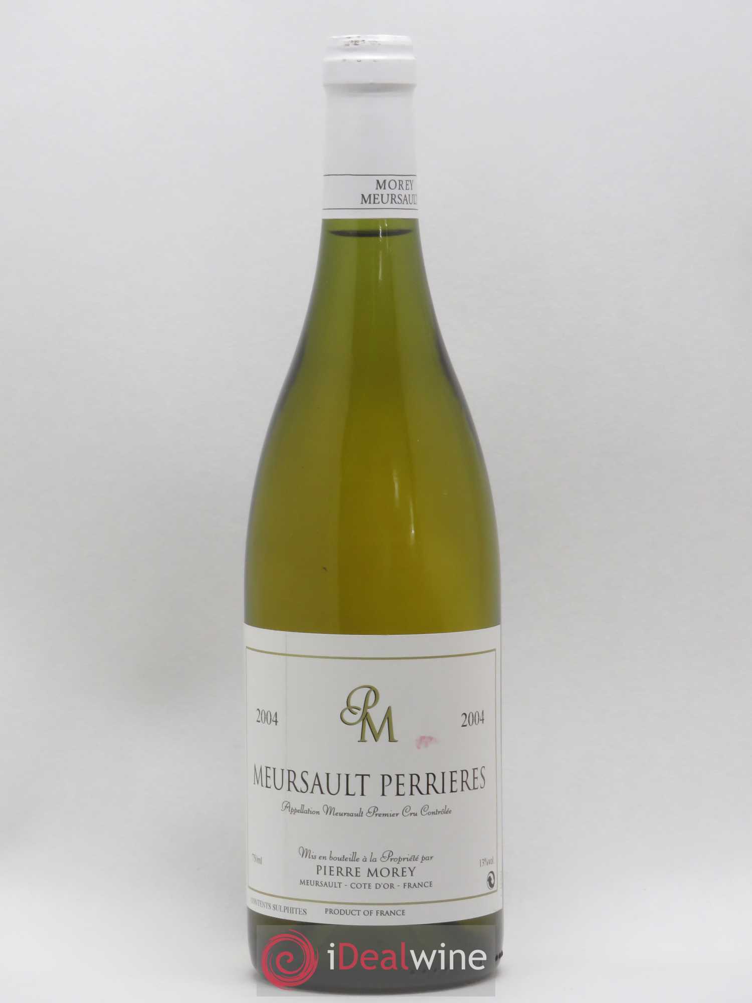 Meursault 1er Cru Perrières Pierre Morey (Domaine) 2004 - Lot de 1 bouteille - 0