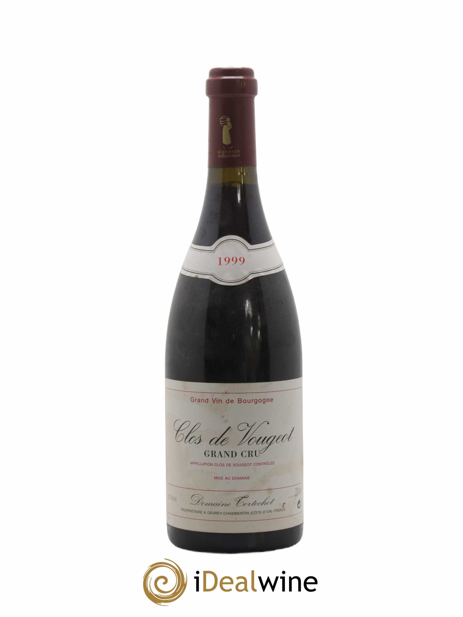 Clos de Vougeot Grand Cru Tortochot (Domaine) 1999 - Lot of 1 bottle - 0