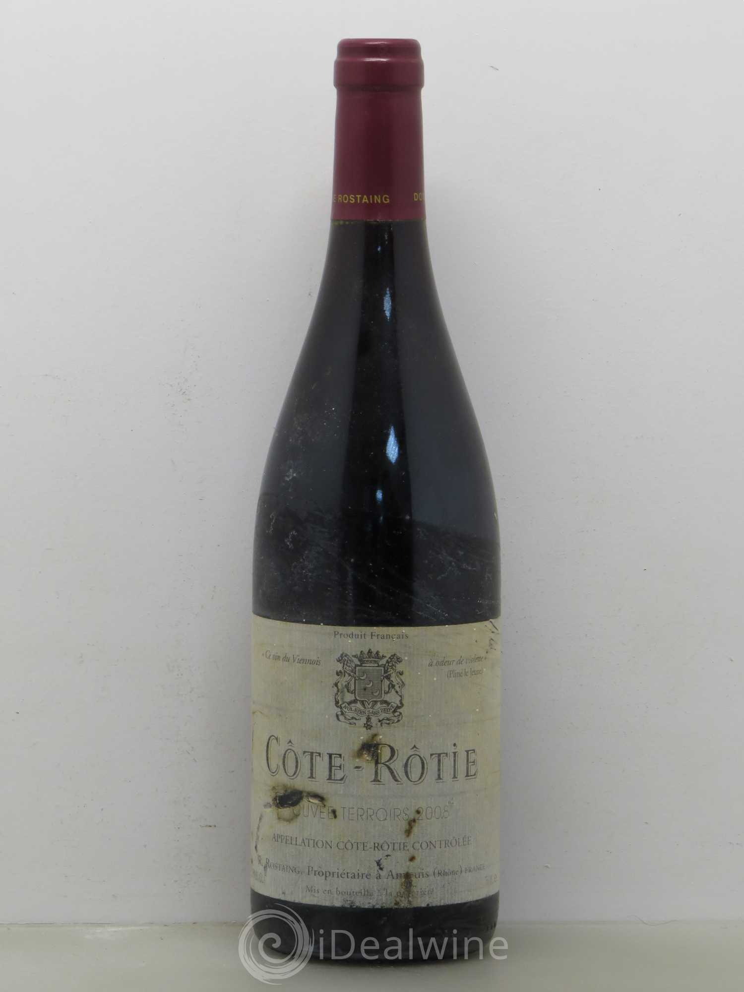 Côte-Rôtie René Rostaing Cuvee Terroirs 2008 - Lot de 1 bouteille - 0