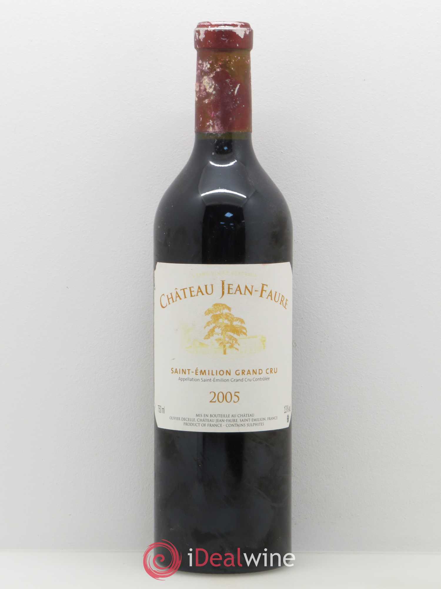 Château Jean Faure Grand Cru Classé 2005 - Lot de 1 bouteille - 0