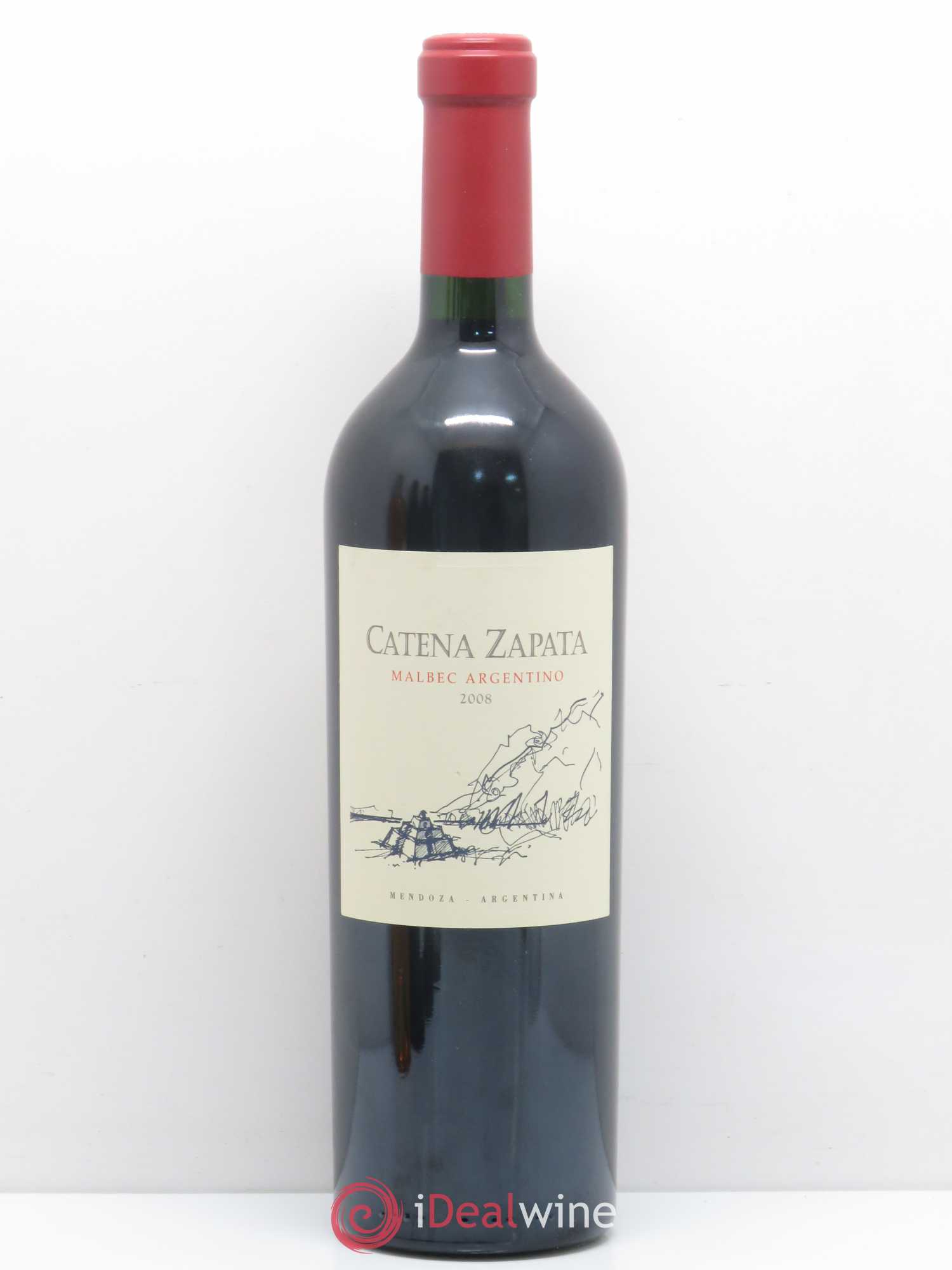 Mendoza Catena Zapata Malbec Argentino 2008 - Lot de 1 bouteille - 0