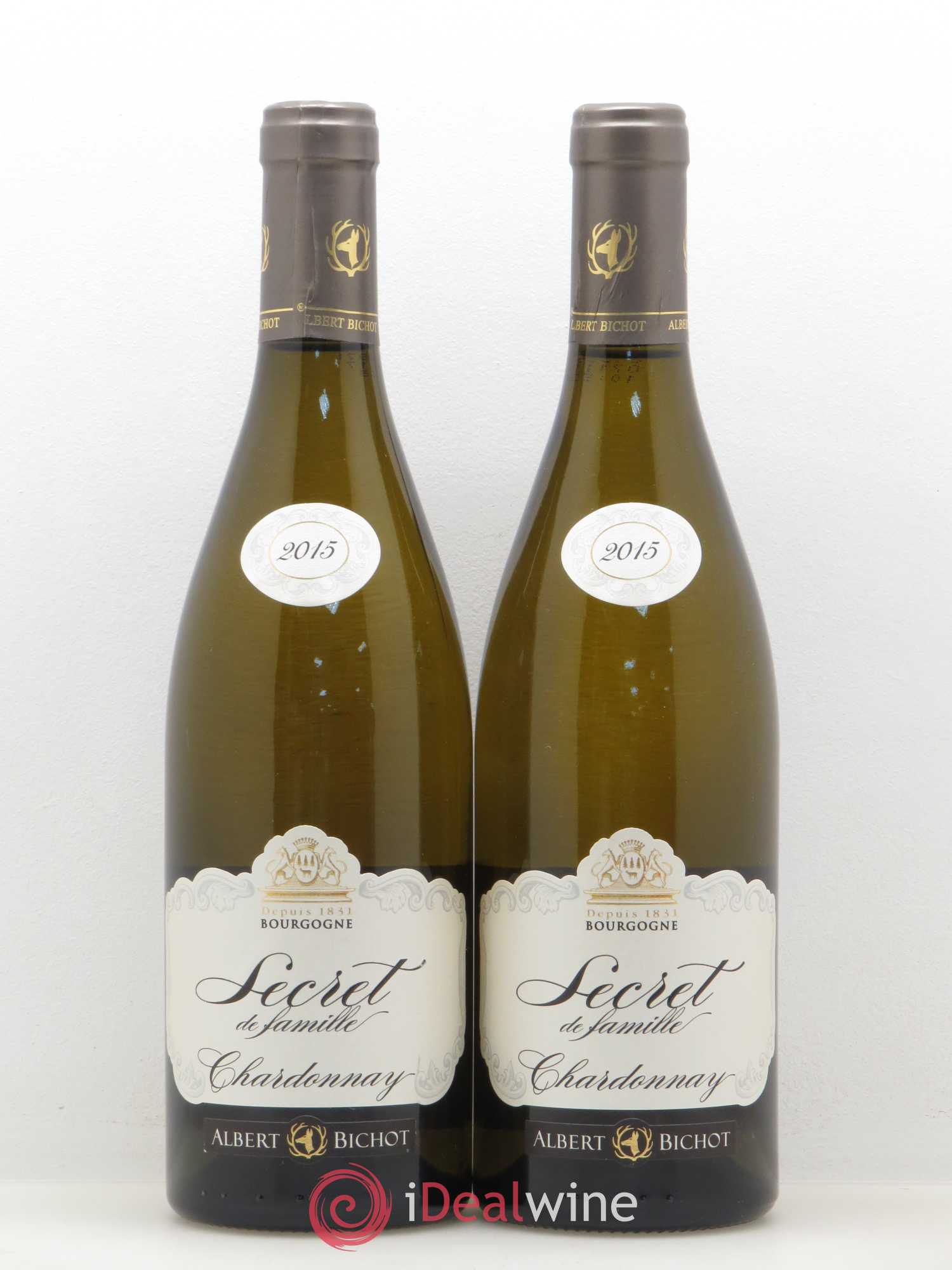 Bourgogne Chardonnay Secret de famille Albert Bichot  (sans prix de réserve) 2015 - Lot de 5 bouteilles - 2