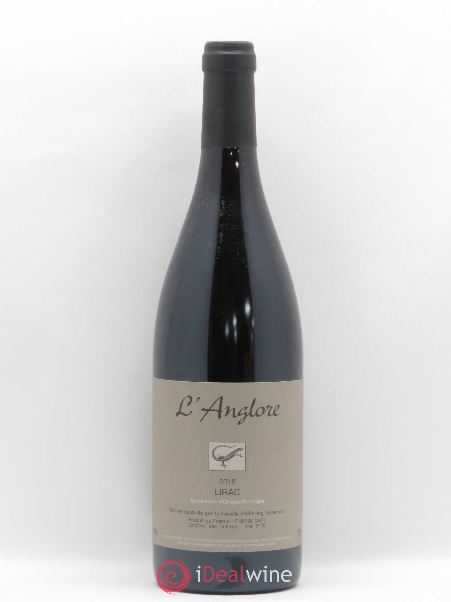 Lirac L'Anglore  (ohne Mindestpreis) 2018 - Posten von 1 Flasche - 0