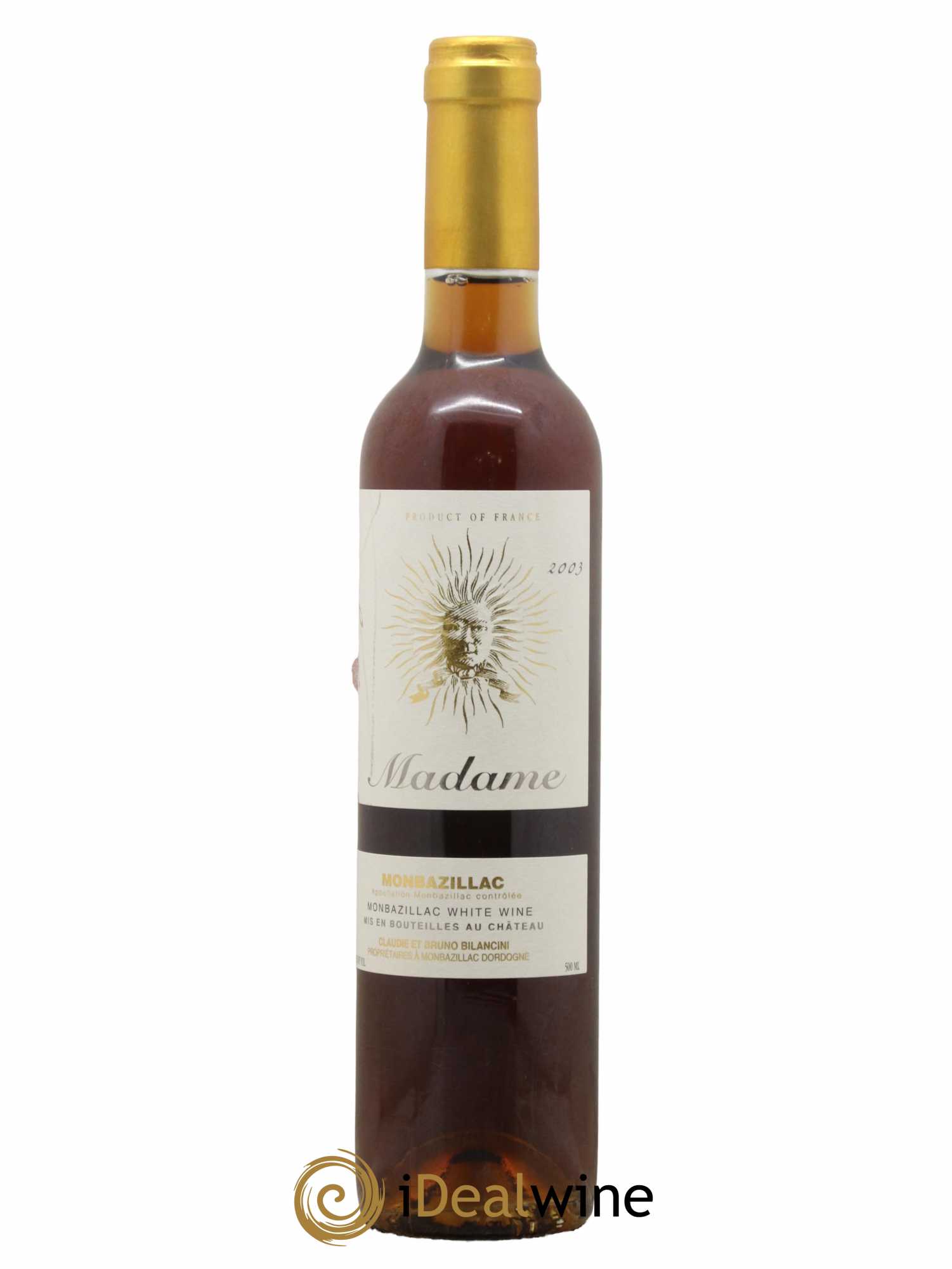 Monbazillac Château Tirecul La Gravière Cuvée Madame Bruno et Claudie Bilancini  2003 - Lotto di 1 bottiglia - 0