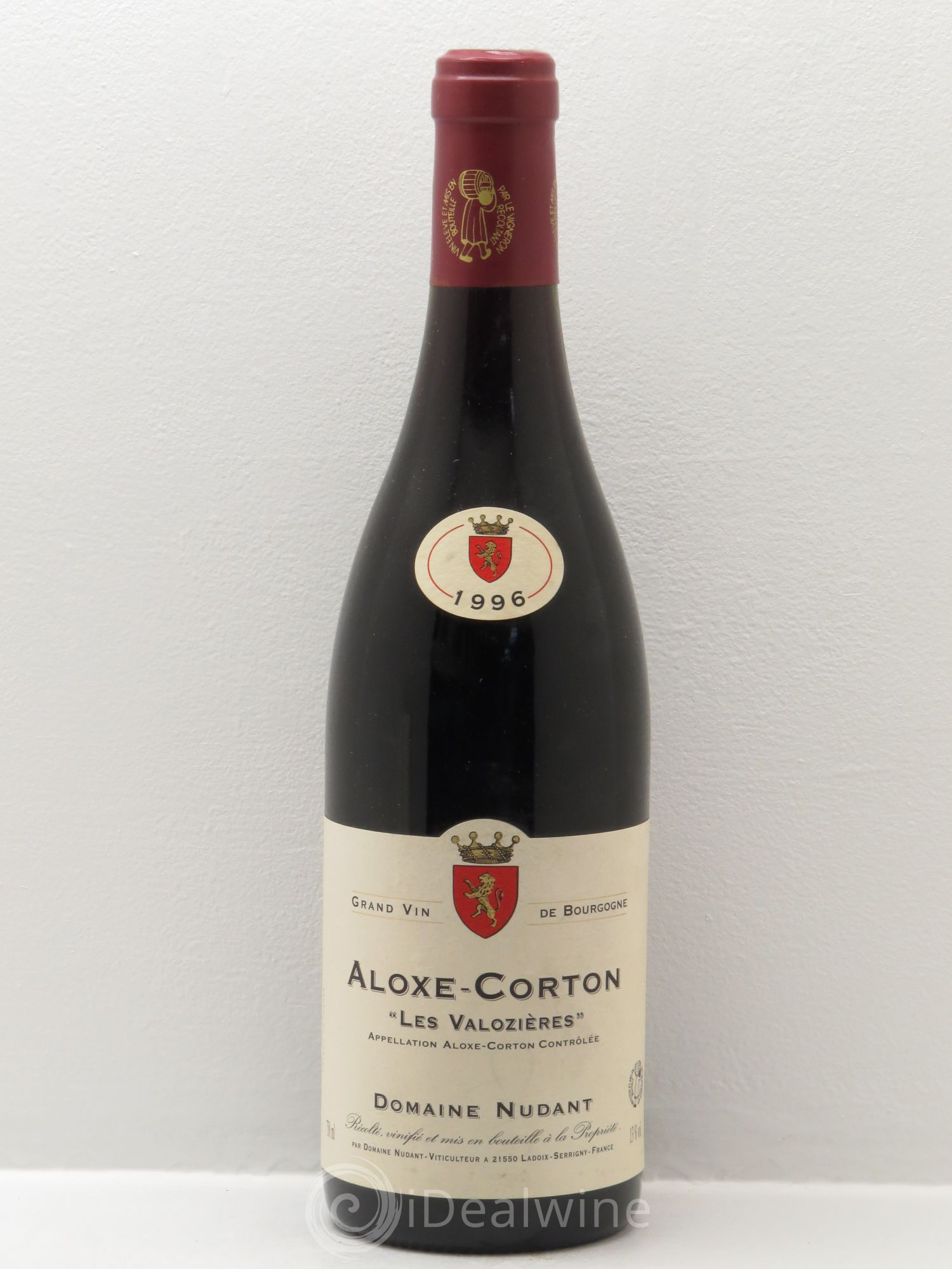 Aloxe-Corton Les Valozières André Nudant  (no reserve) 1996 - Lot of 1 bottle - 0