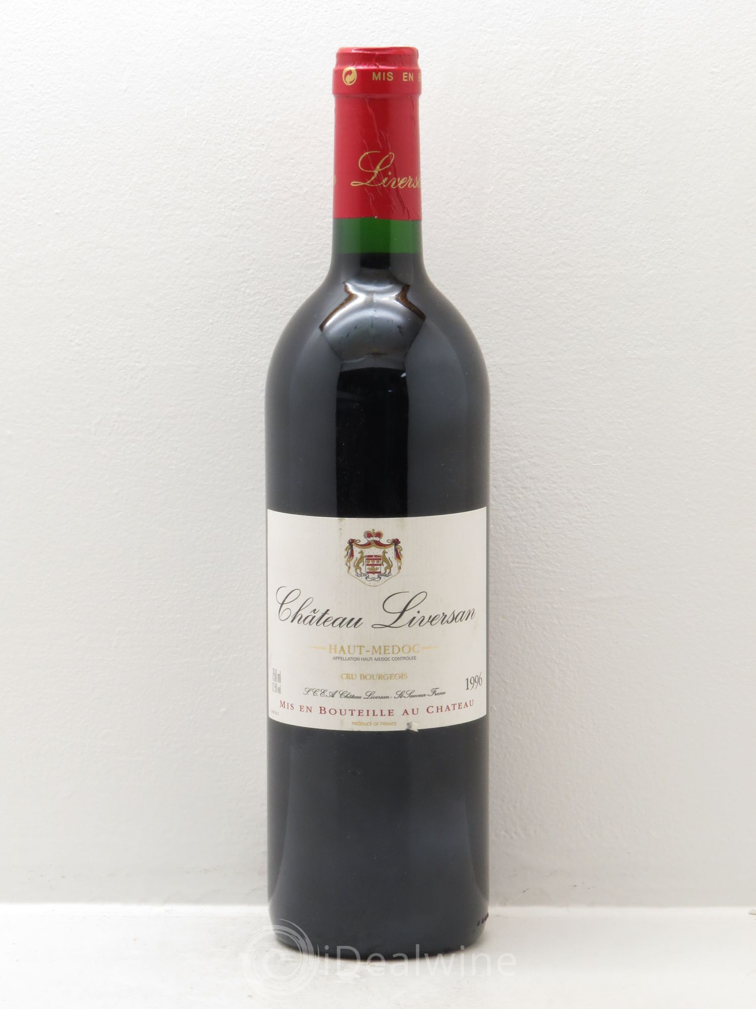 Château Liversan Cru Bourgeois 1996 - Lot de 1 bouteille - 0