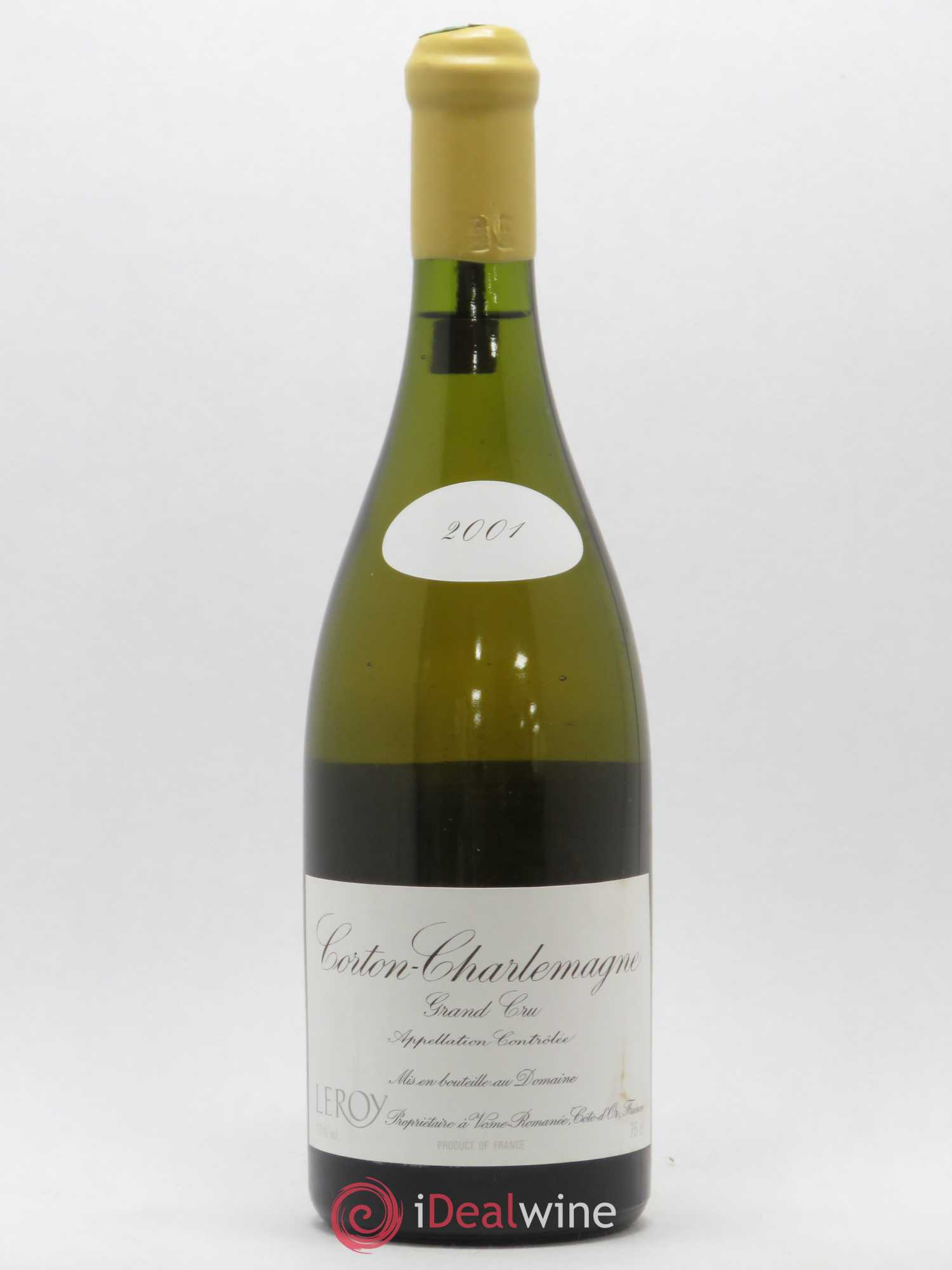 Corton-Charlemagne Grand Cru Leroy (Domaine) 2001 - Lot de 1 bouteille - 0