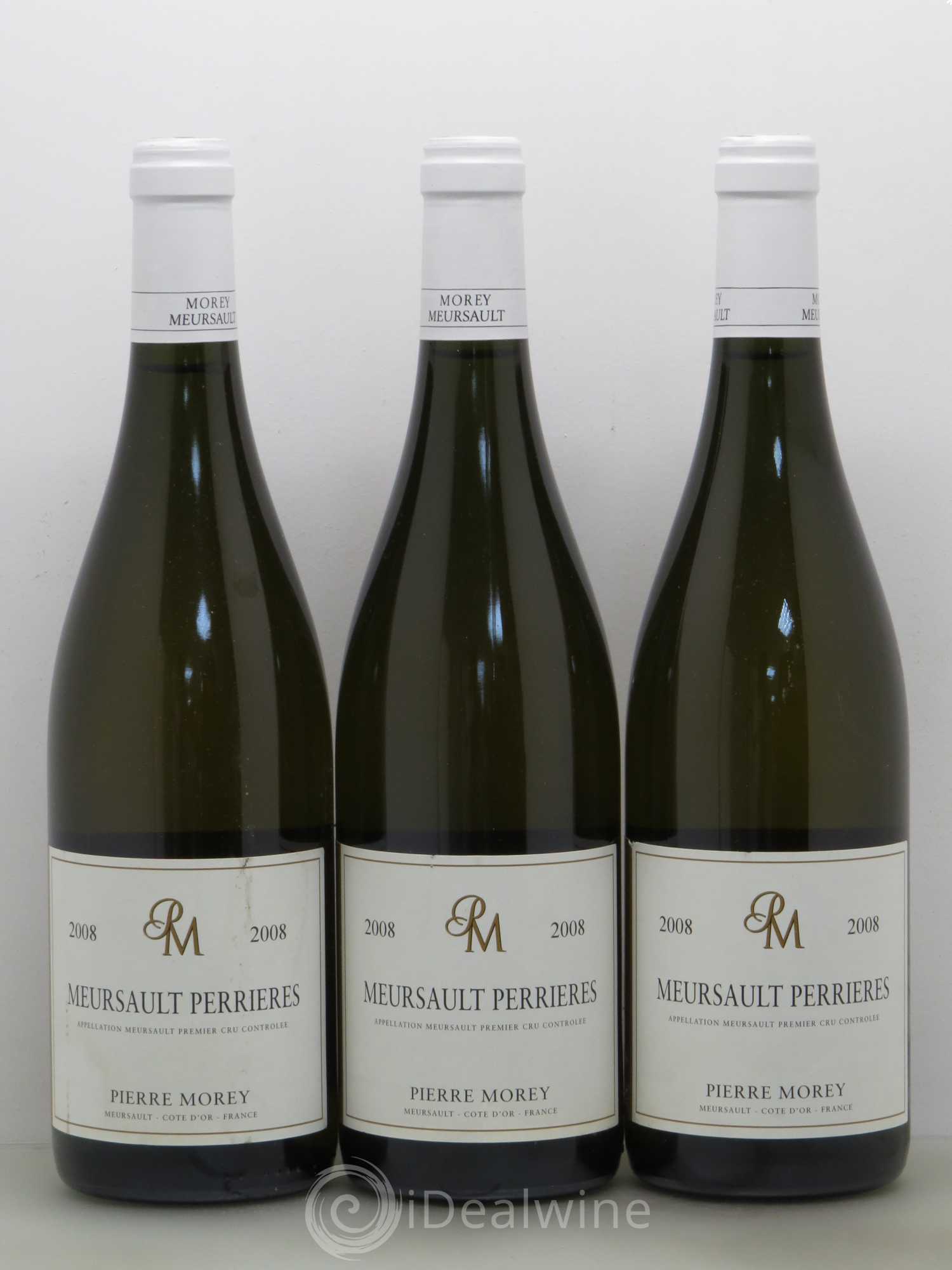 Meursault 1er Cru Perrières Pierre Morey (Domaine) 2008 - Lot de 3 bouteilles - 0