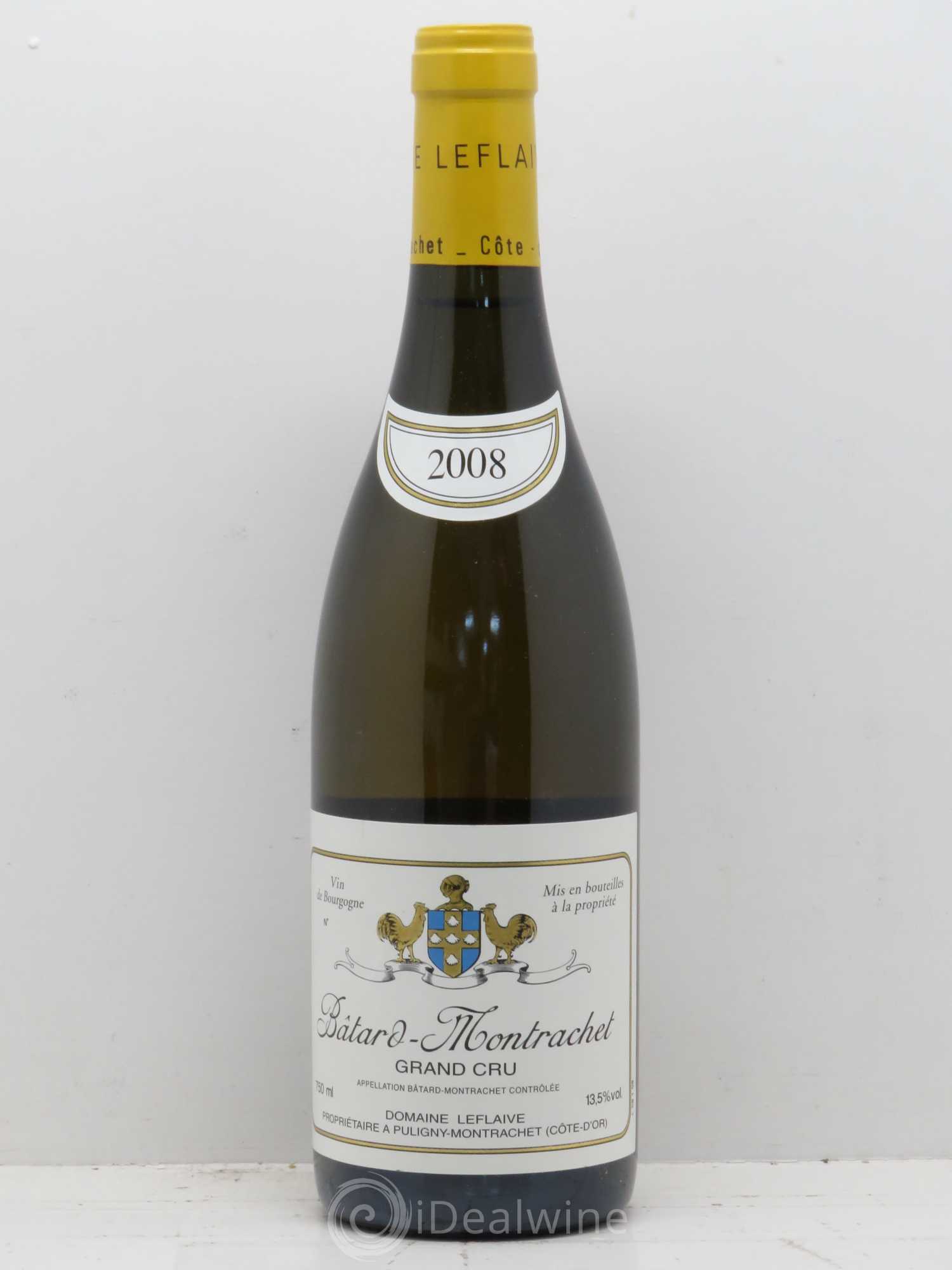 Bâtard-Montrachet Grand Cru Leflaive (Domaine) 2008 - Lot de 1 bouteille - 0