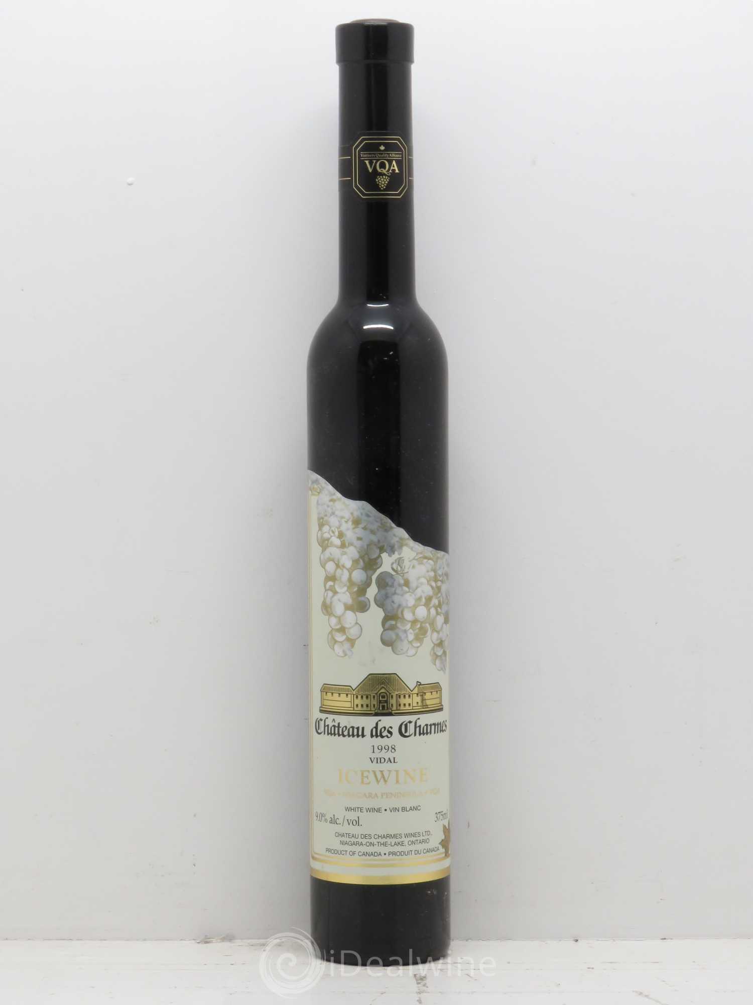 Canada Ice wine Château des charmes Vidal 1998 - Lot of 1 half-bottle - 0