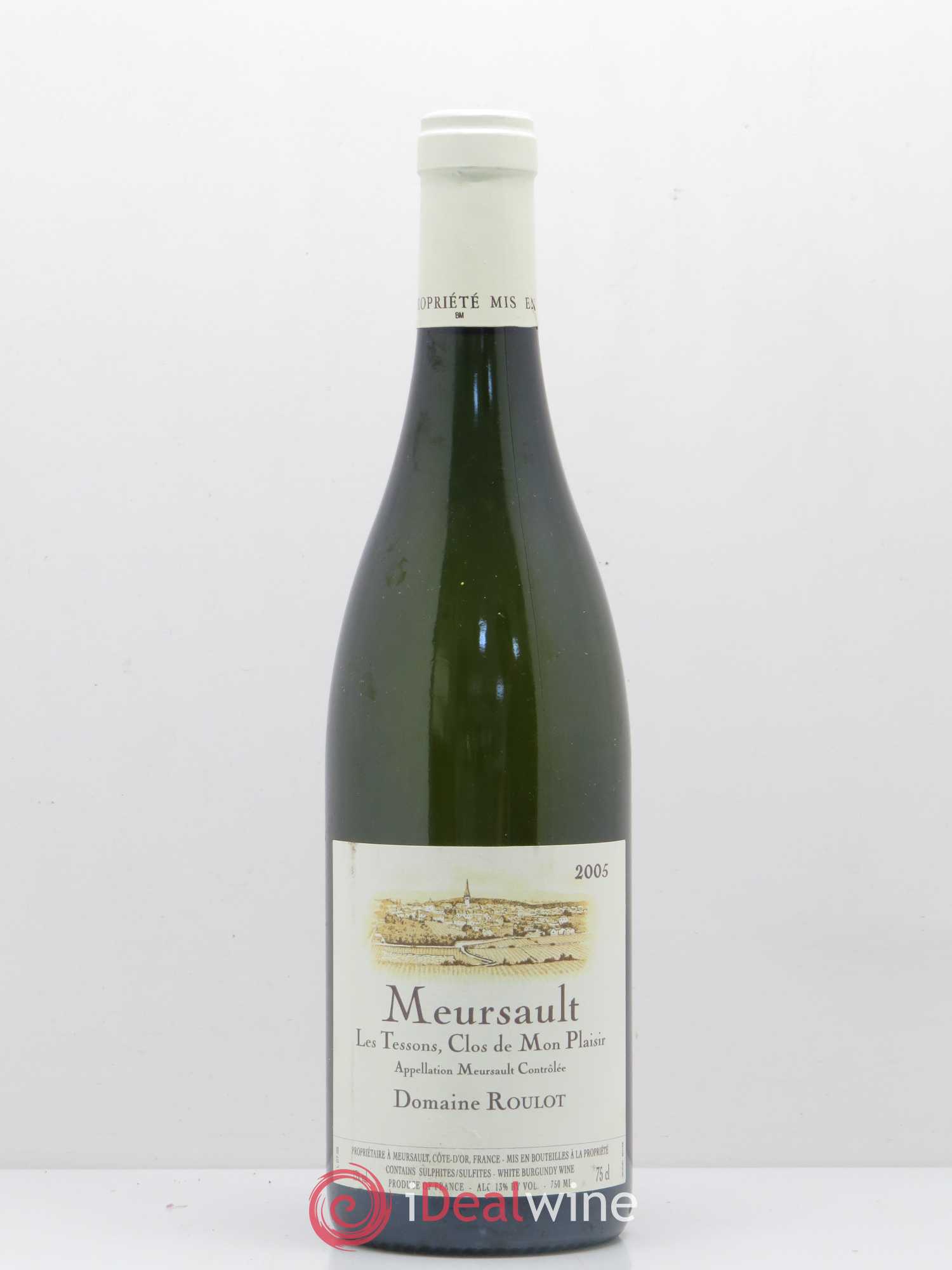 Meursault Les Tessons Clos de Mon plaisir Roulot (Domaine) 2005 - Lot de 1 bouteille - 0