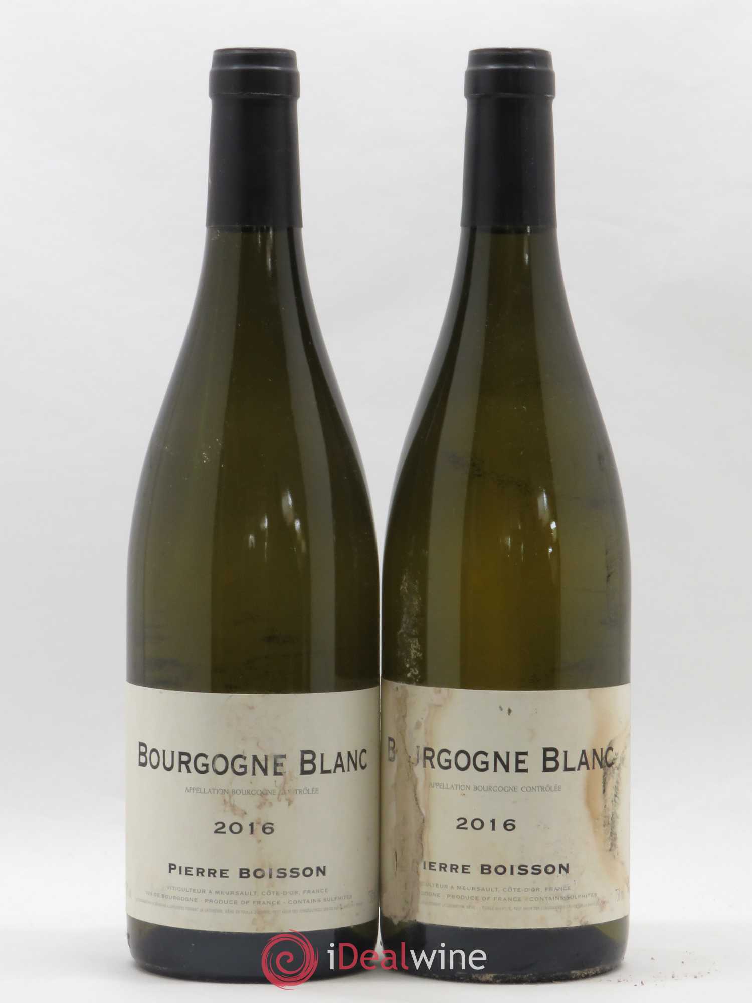 Bourgogne Pierre Boisson 2016 - Lot of 2 bottles - 0