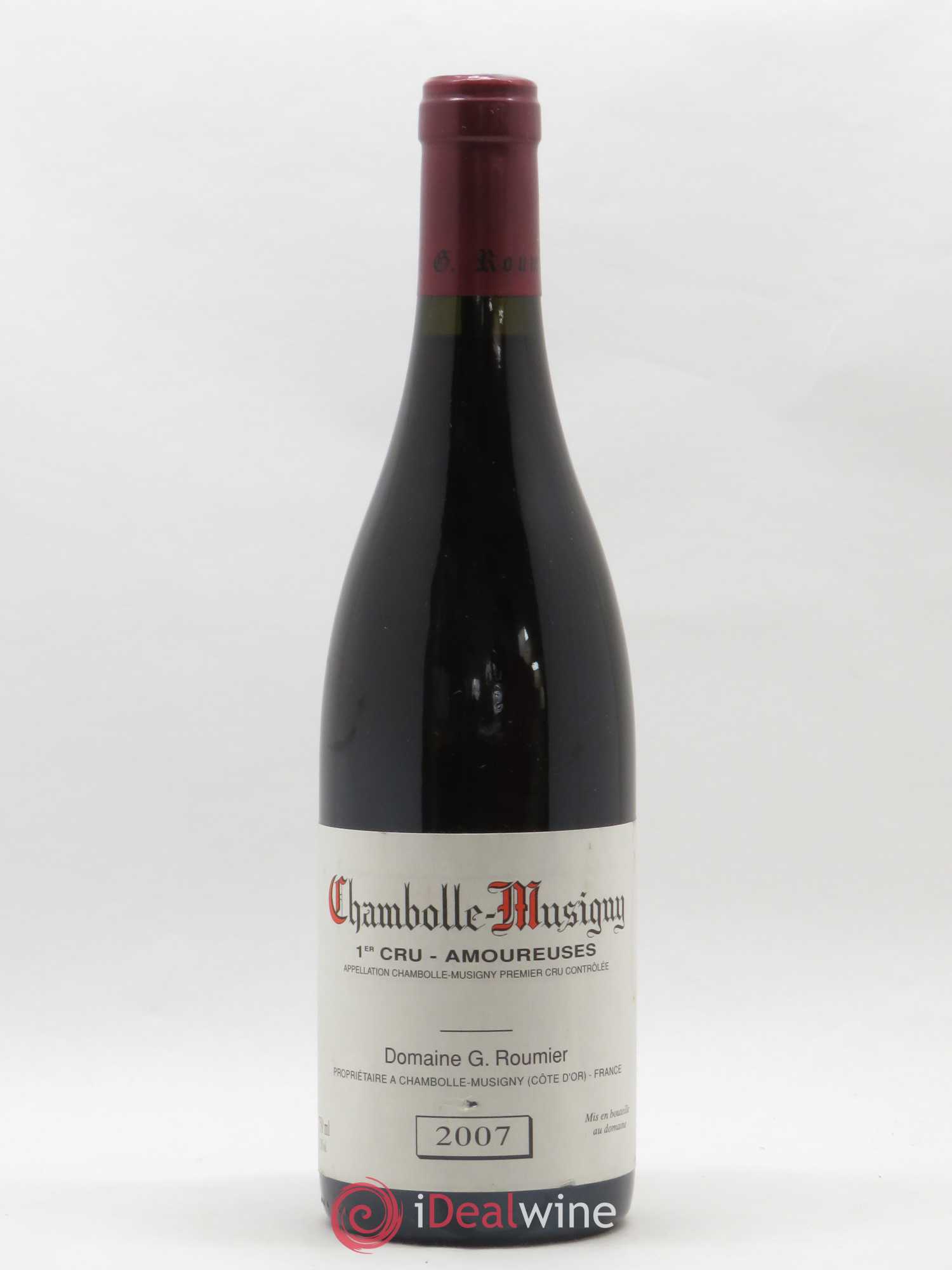 Chambolle-Musigny 1er Cru Les Amoureuses Georges Roumier (Domaine) 2007 - Lot of 1 bottle - 0