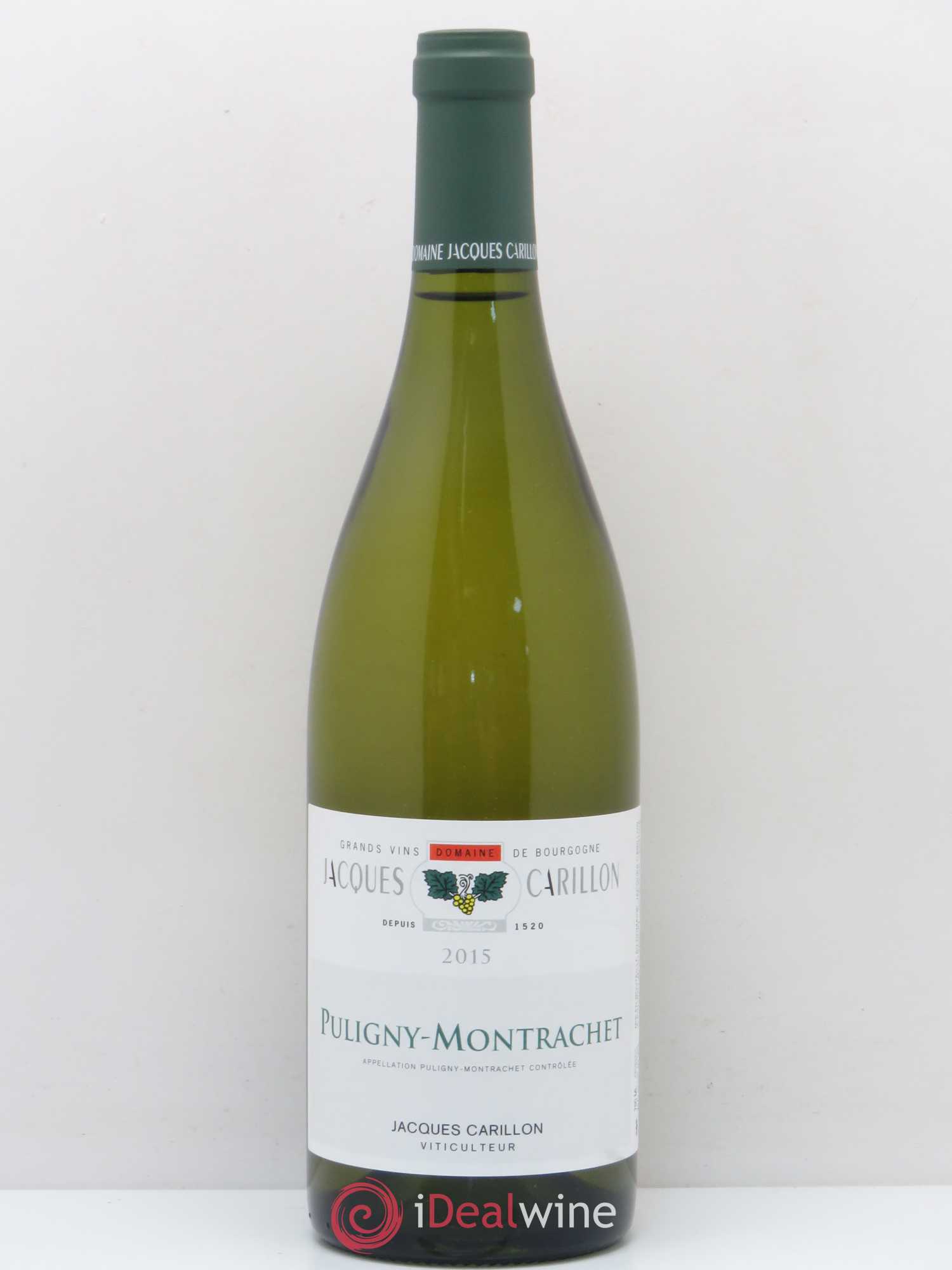 Puligny-Montrachet Domaine Jacques Carillon 2015 - Lot de 1 bouteille - 0