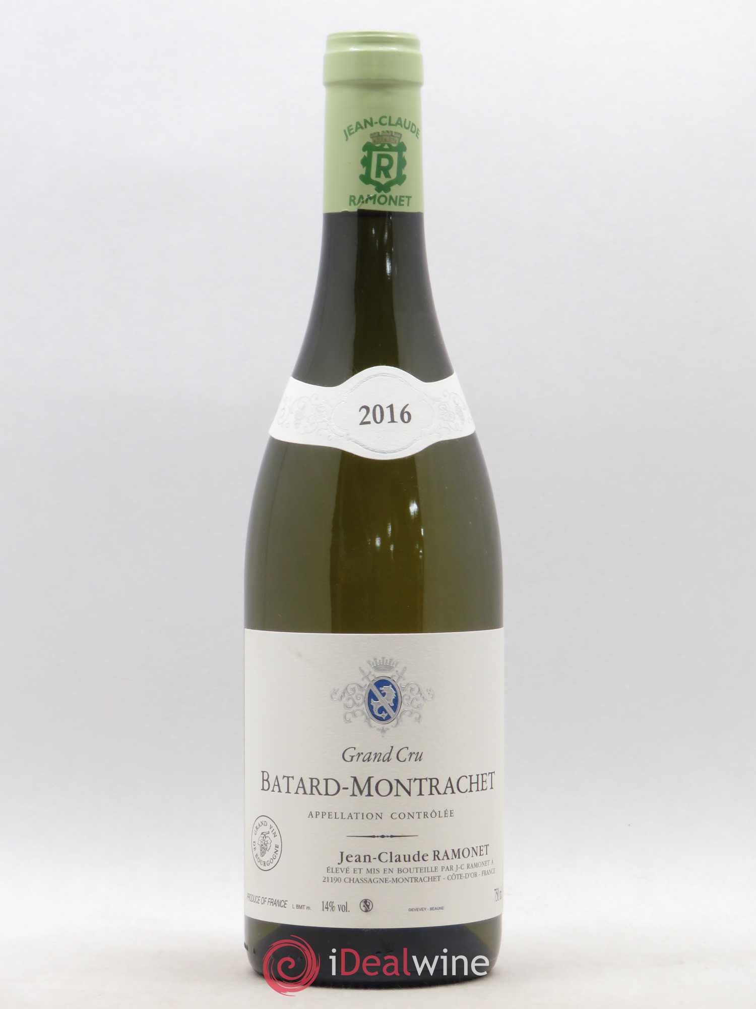 Bâtard-Montrachet Grand Cru Ramonet (Domaine) 2016 - Lot de 1 bouteille - 0