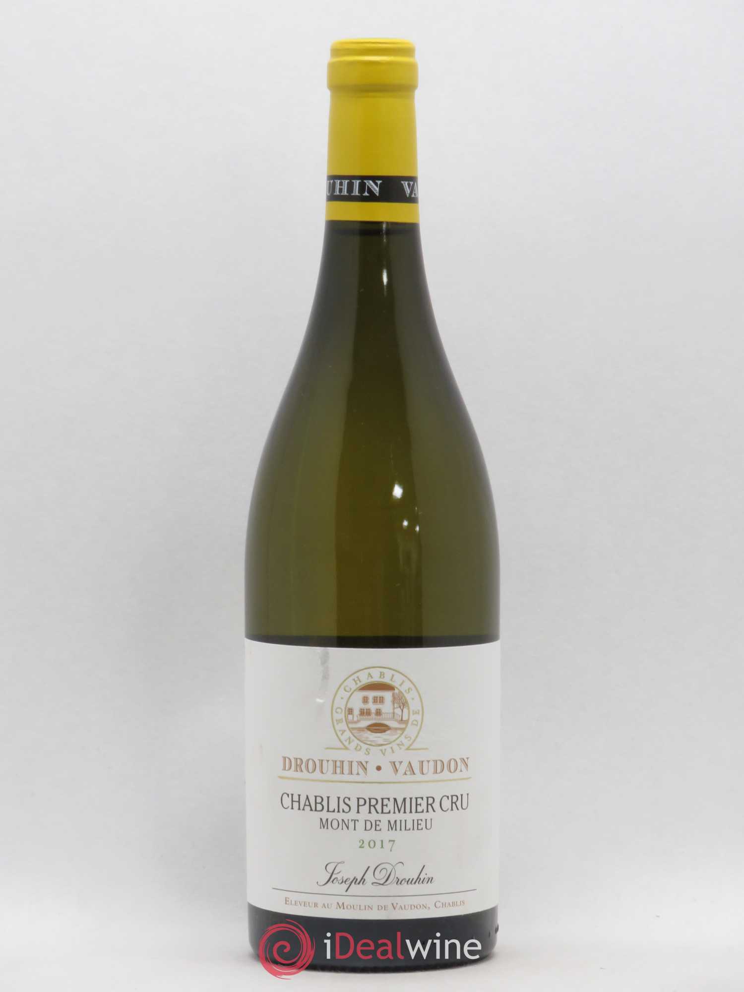 Chablis 1er Cru Mont de Milieu Domaine Drouhin Vaudon 2017 - Lot de 1 bouteille - 0