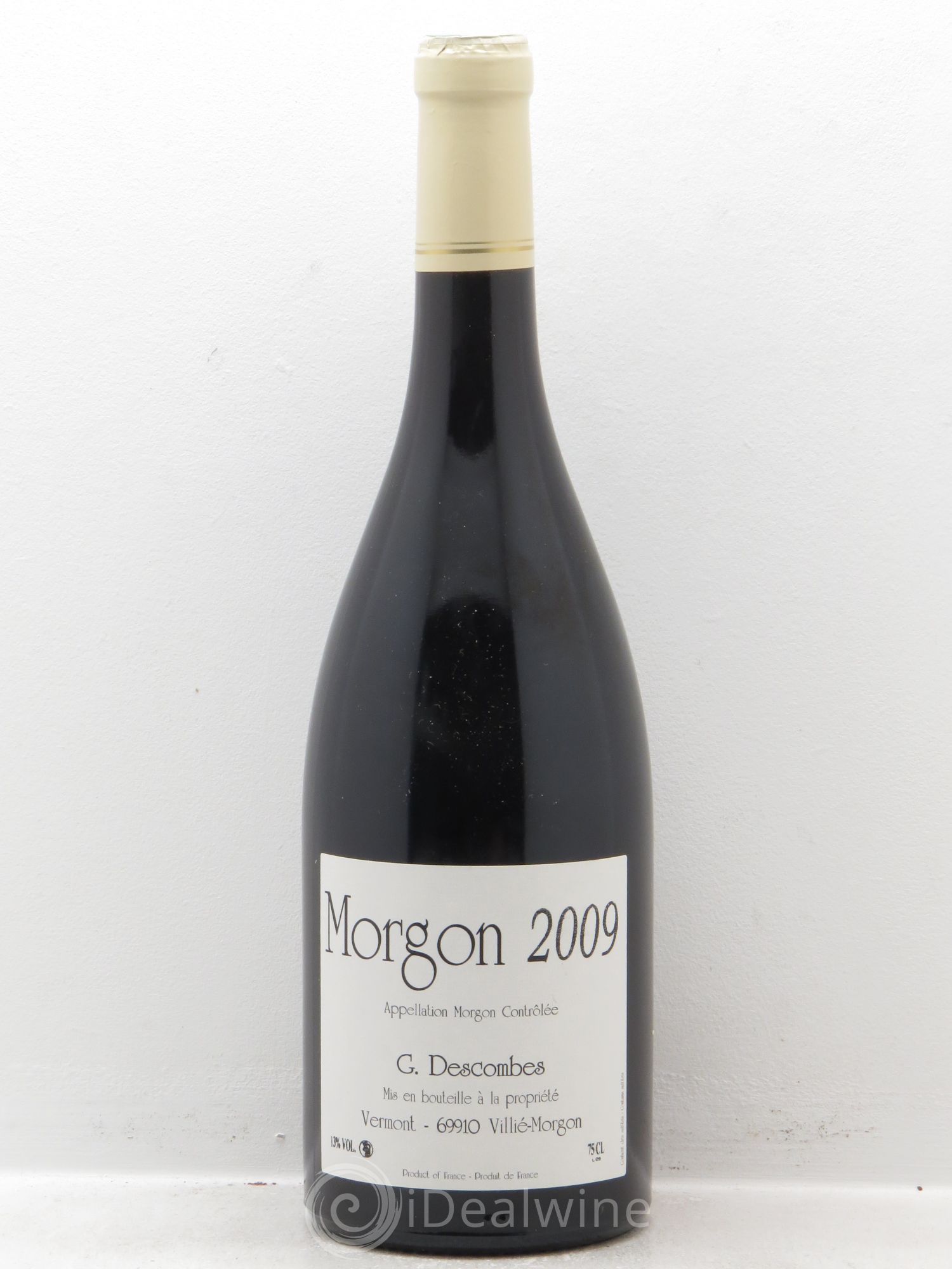 Morgon Georges Descombes (Domaine)  2009 - Lotto di 1 bottiglia - 0