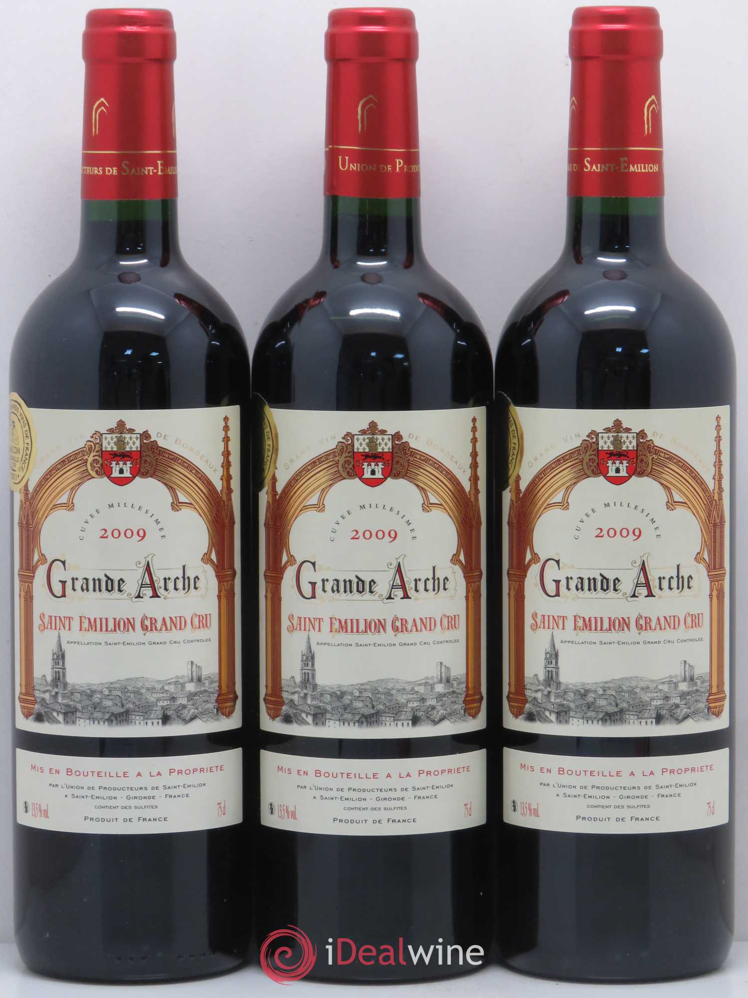 Saint-Émilion Grand Cru Château Grande Arche 2009 - Lot of 6 bottles - 2