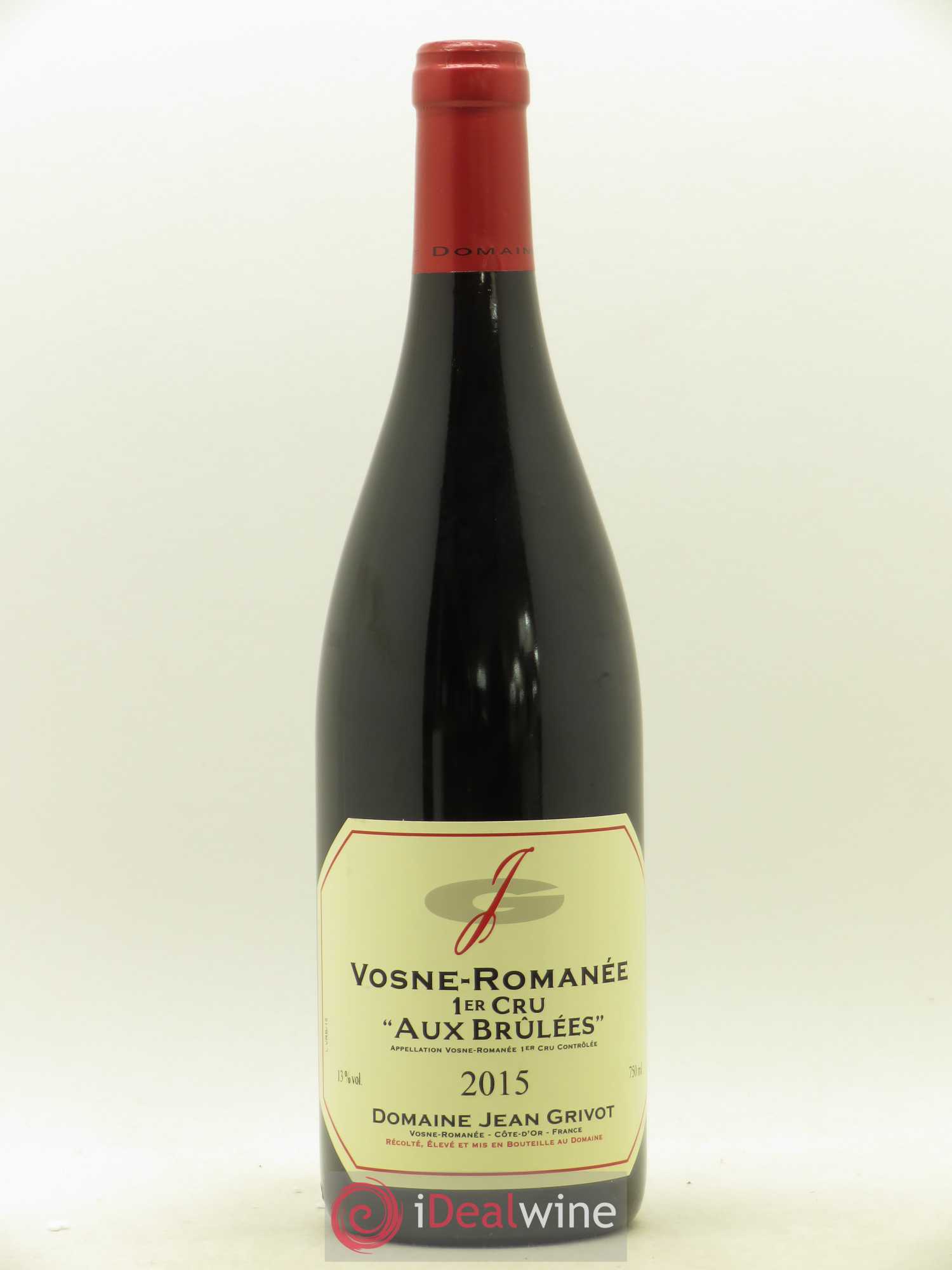 Vosne-Romanée 1er Cru Aux Brûlées Jean Grivot 2015 - Lot de 1 bouteille - 0