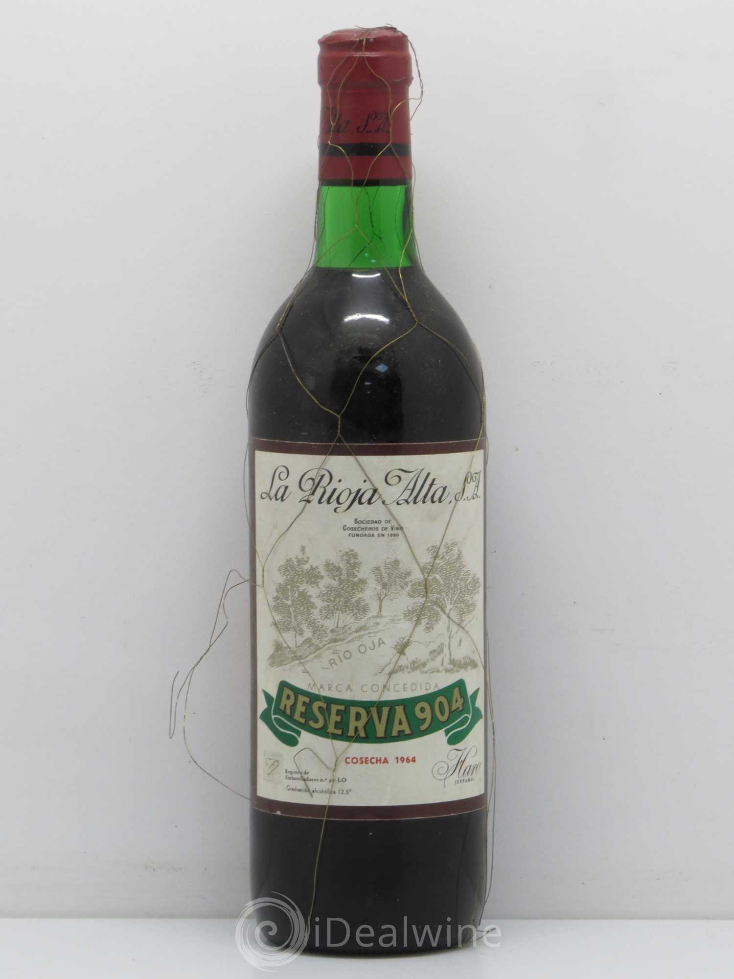 Rioja DOCa Gran Reserva 904 La Rioja Alta 1964 - Lot of 1 bottle - 0