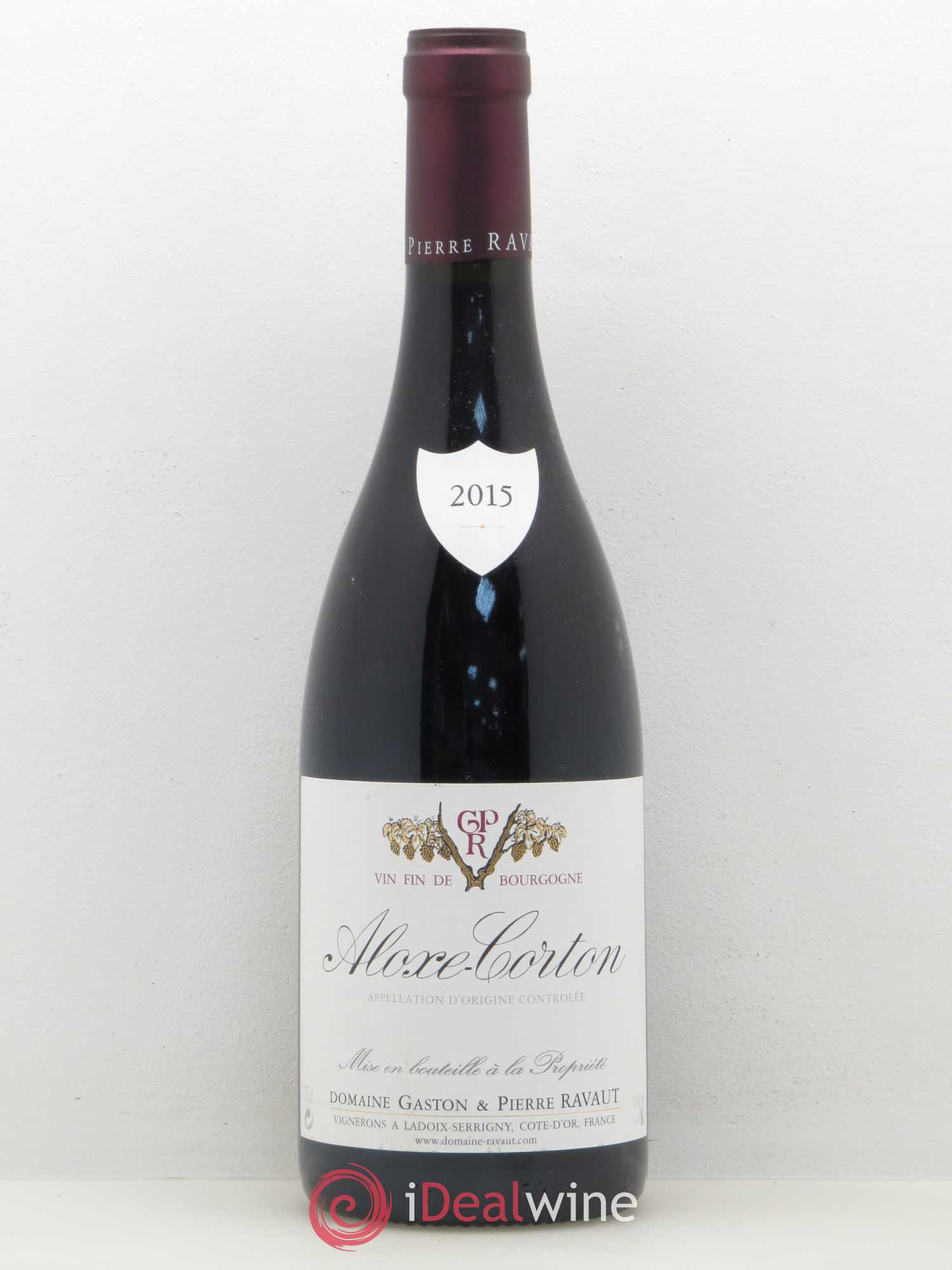 Aloxe-Corton Gaston et Pierre Ravaut 2015 - Lot de 1 bouteille - 0