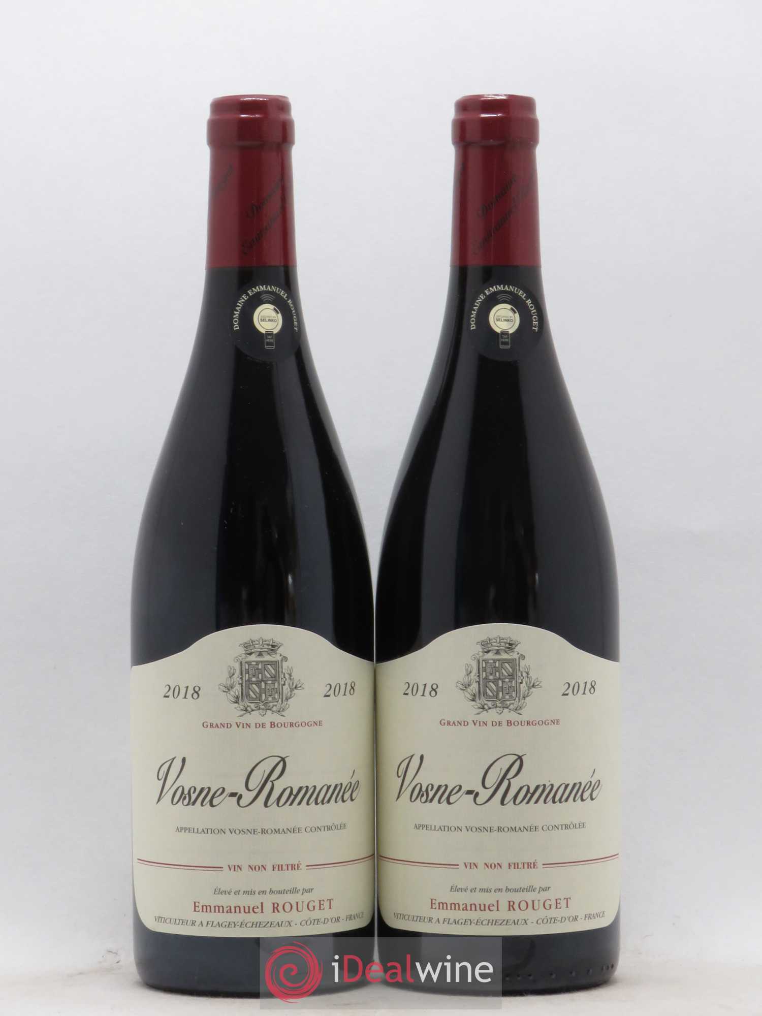 Vosne-Romanée Emmanuel Rouget 2018 - Lot de 2 bouteilles - 0