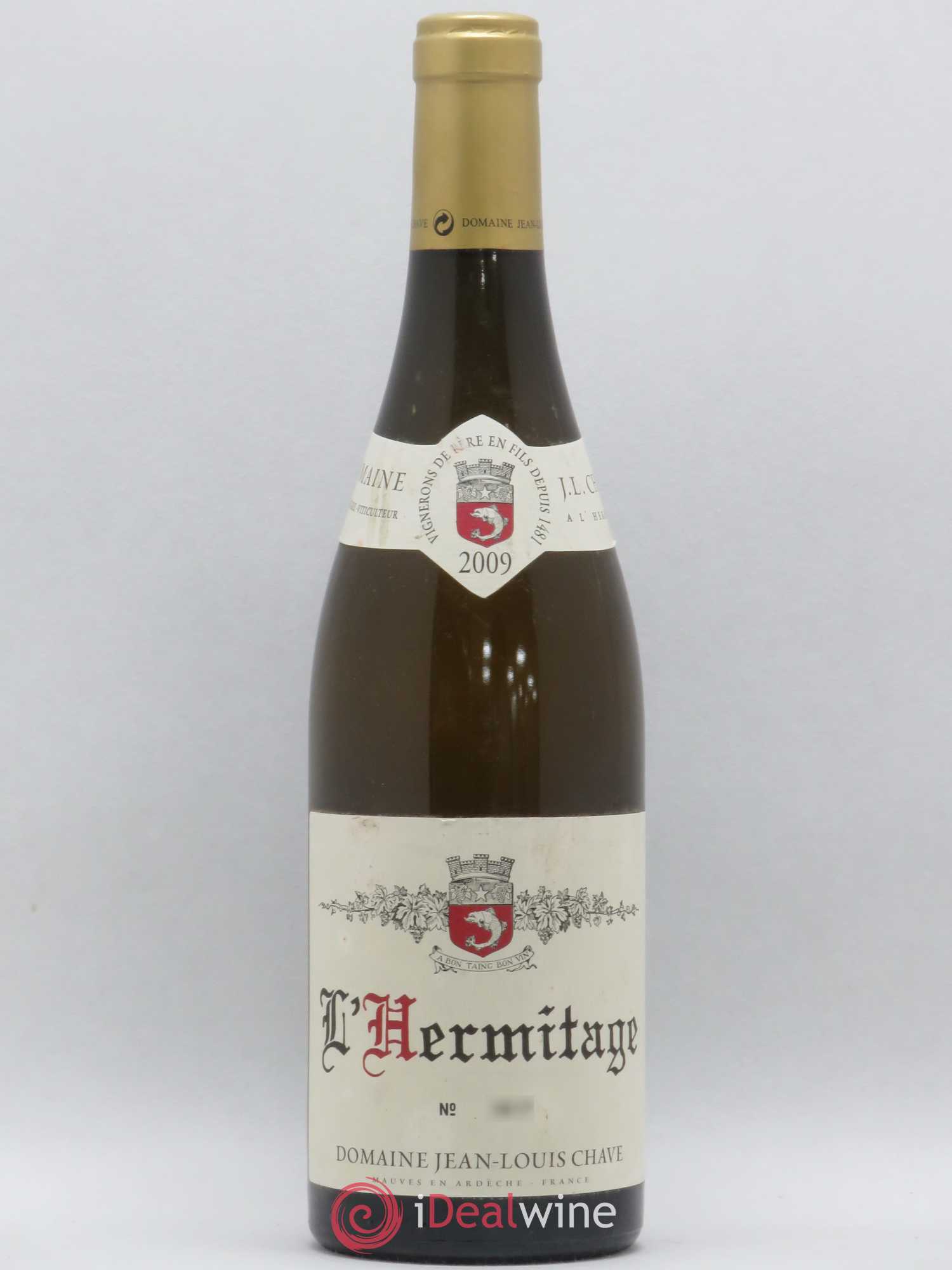 Hermitage Jean-Louis Chave  (senza prezzo di riserva) 2009 - Lotto di 1 bottiglia - 0