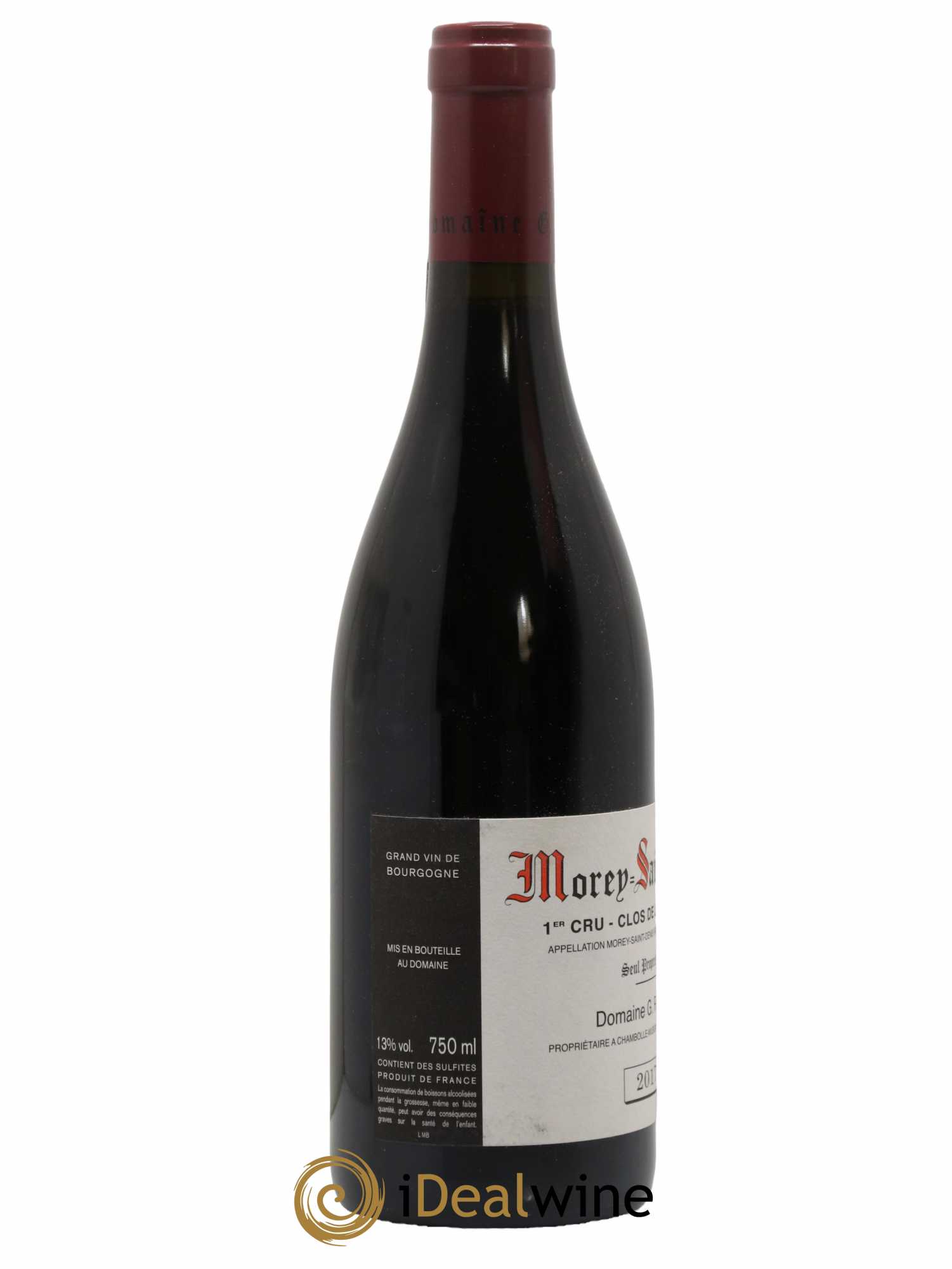 Morey Saint-Denis 1er Cru Clos de la Bussière Georges Roumier (Domaine) 2017 - Lotto di 1 bottiglia - 1