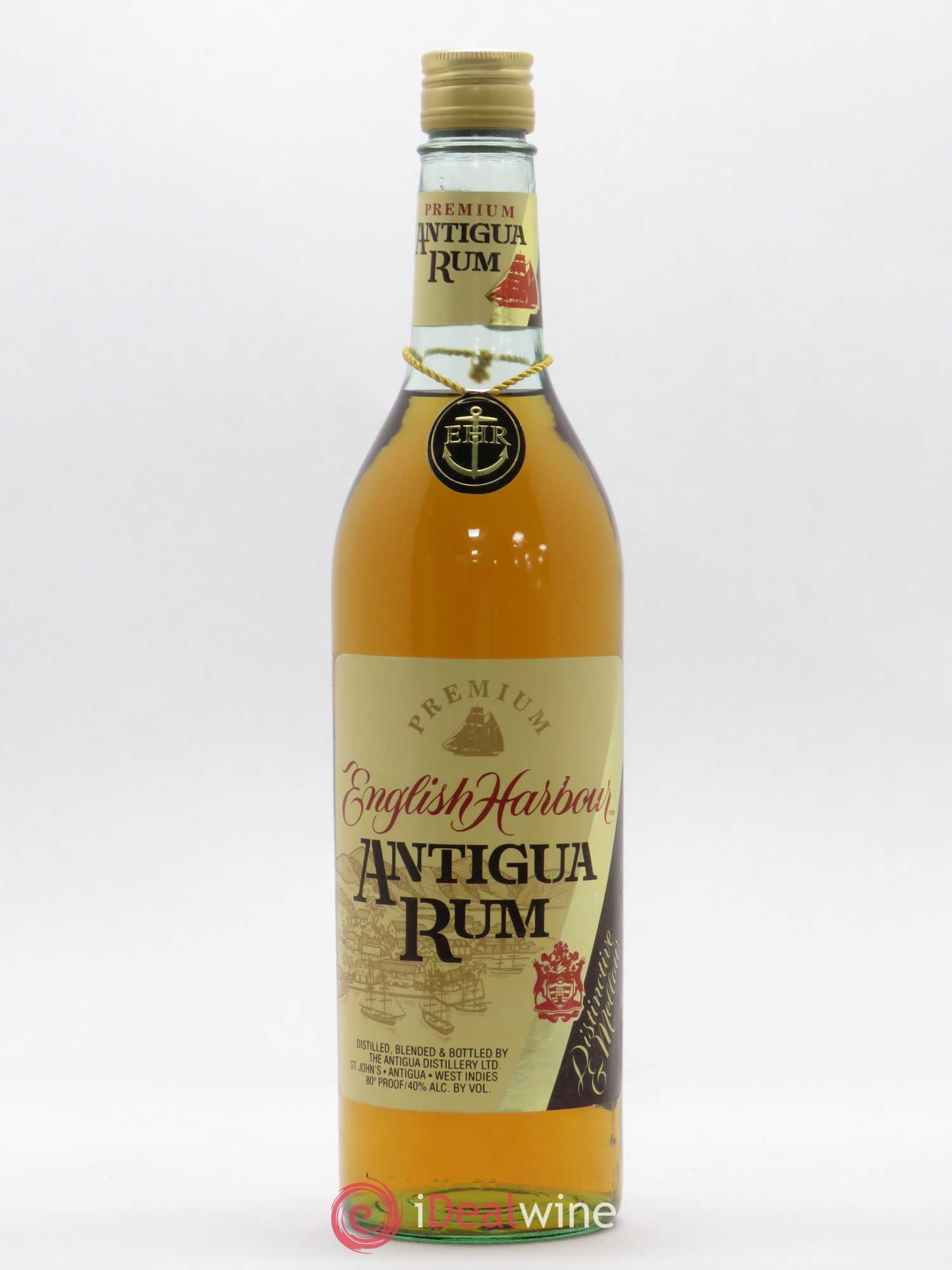 Rhum Antigua Rum English Harbour - Lot de 1 bouteille - 0