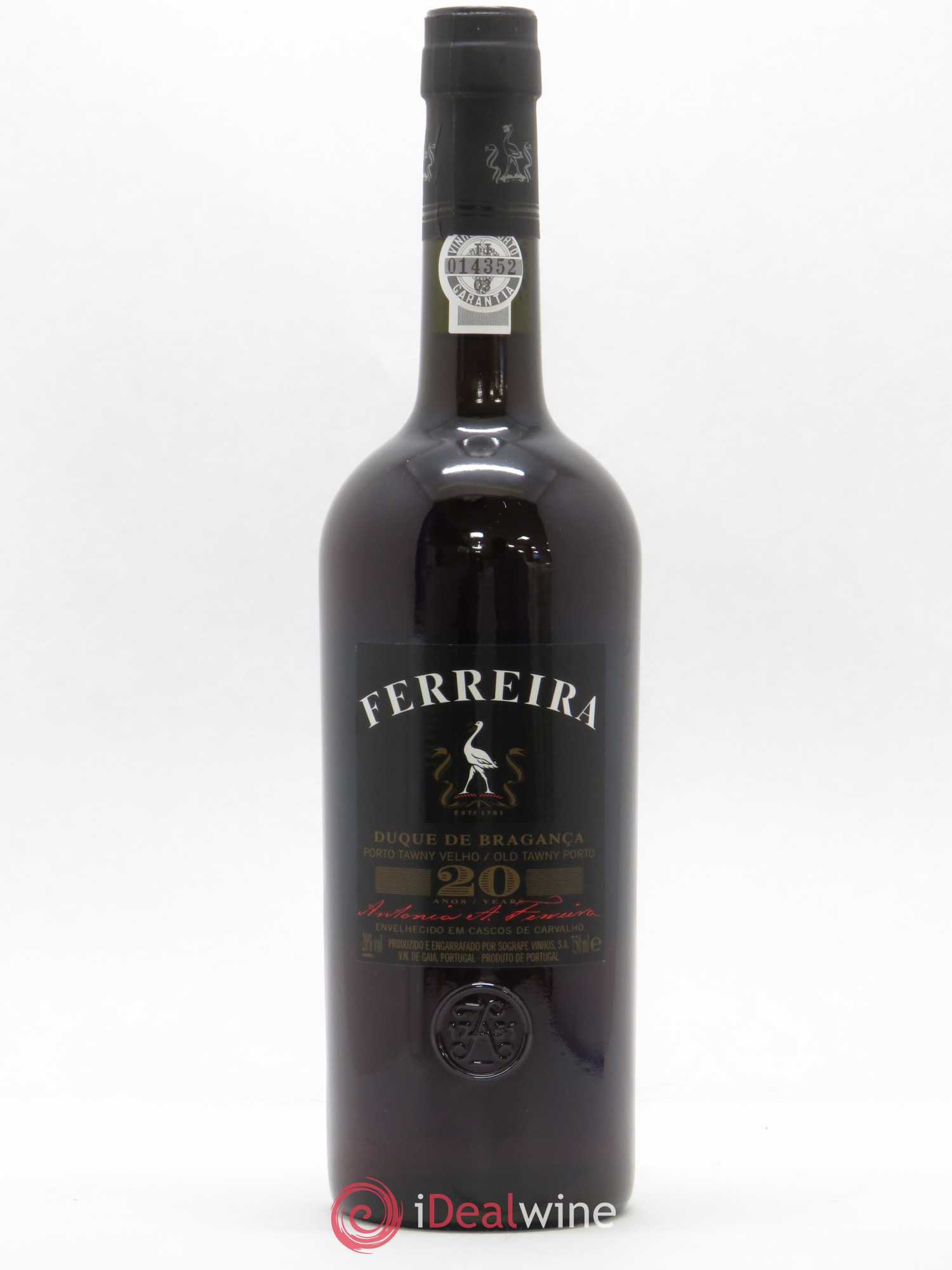 Porto Ferreira Tawny 20 ans - Lot de 1 bouteille - 0