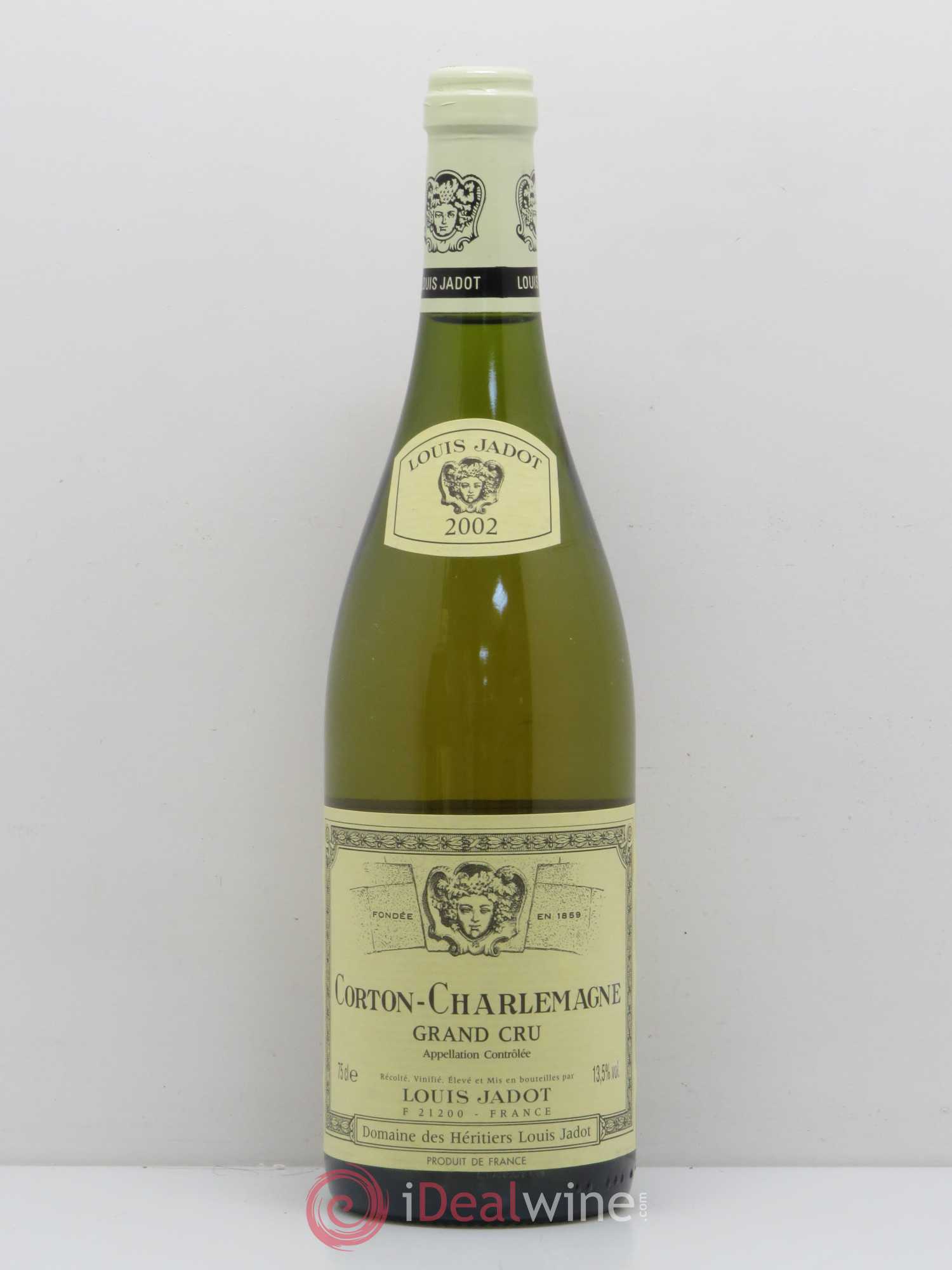 Corton-Charlemagne Grand Cru Maison Louis Jadot 2002 - Lot de 1 bouteille - 0