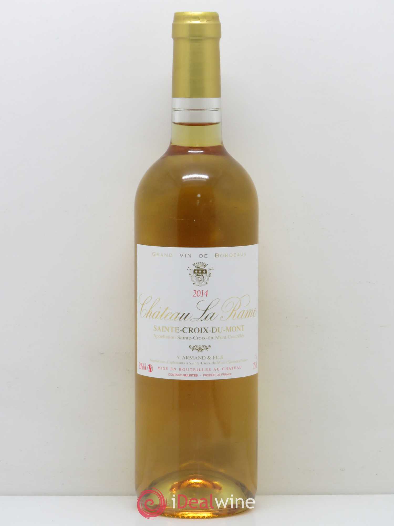 Sainte-Croix-du-Mont Château de la Rame (sans prix de réserve) 2014 - Lot de 1 bouteille - 0