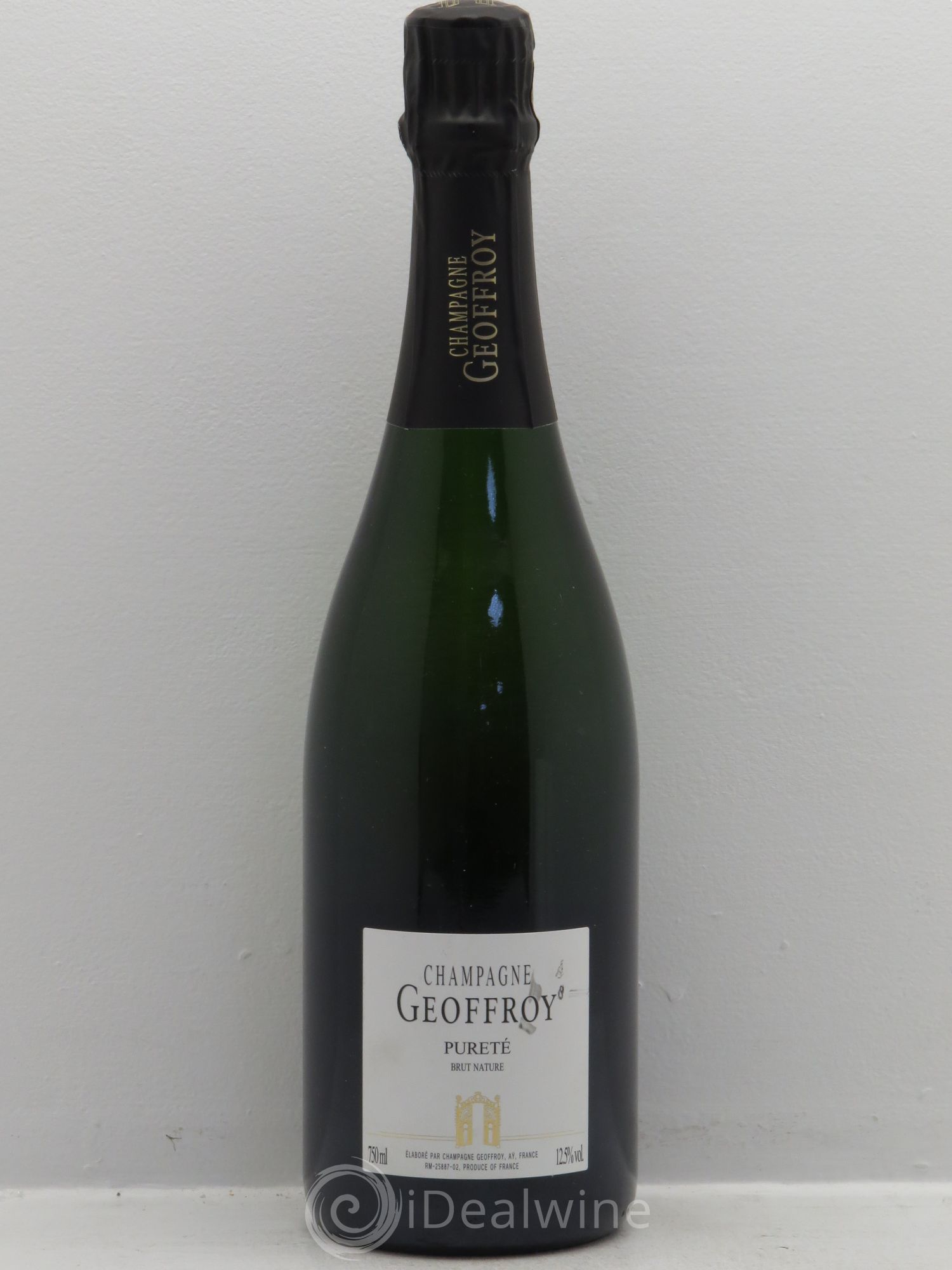 Champagne R.Geoffroy -Pureté -Ay - Lot de 1 bouteille - 0