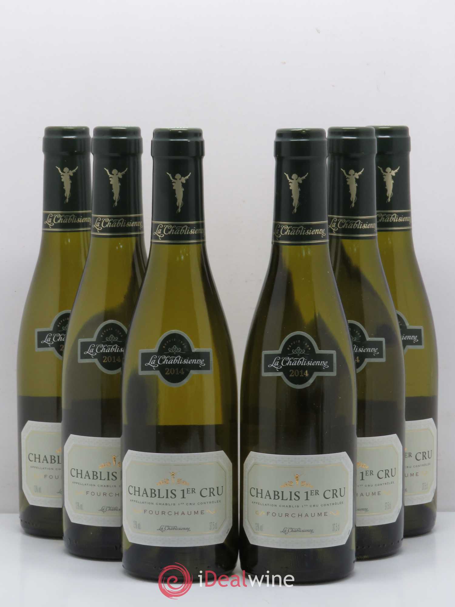 Chablis 1er Cru Fourchaume La Chablisienne 2014 - Lot de 6 demi bouteilles - 0