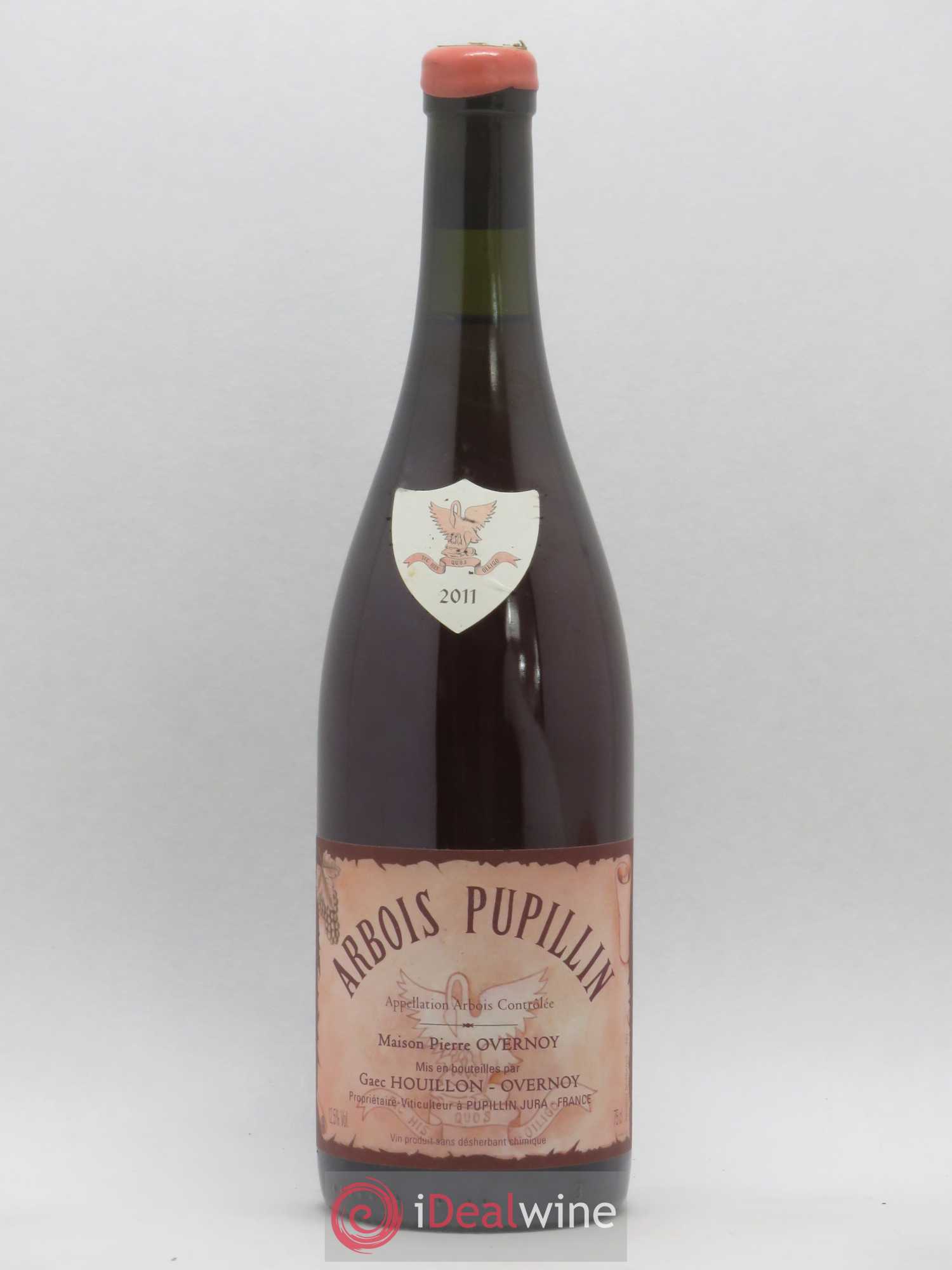 Arbois Pupillin Poulsard (cire rouge) Overnoy-Houillon (Domaine) 2011 - Lot of 1 bottle - 0