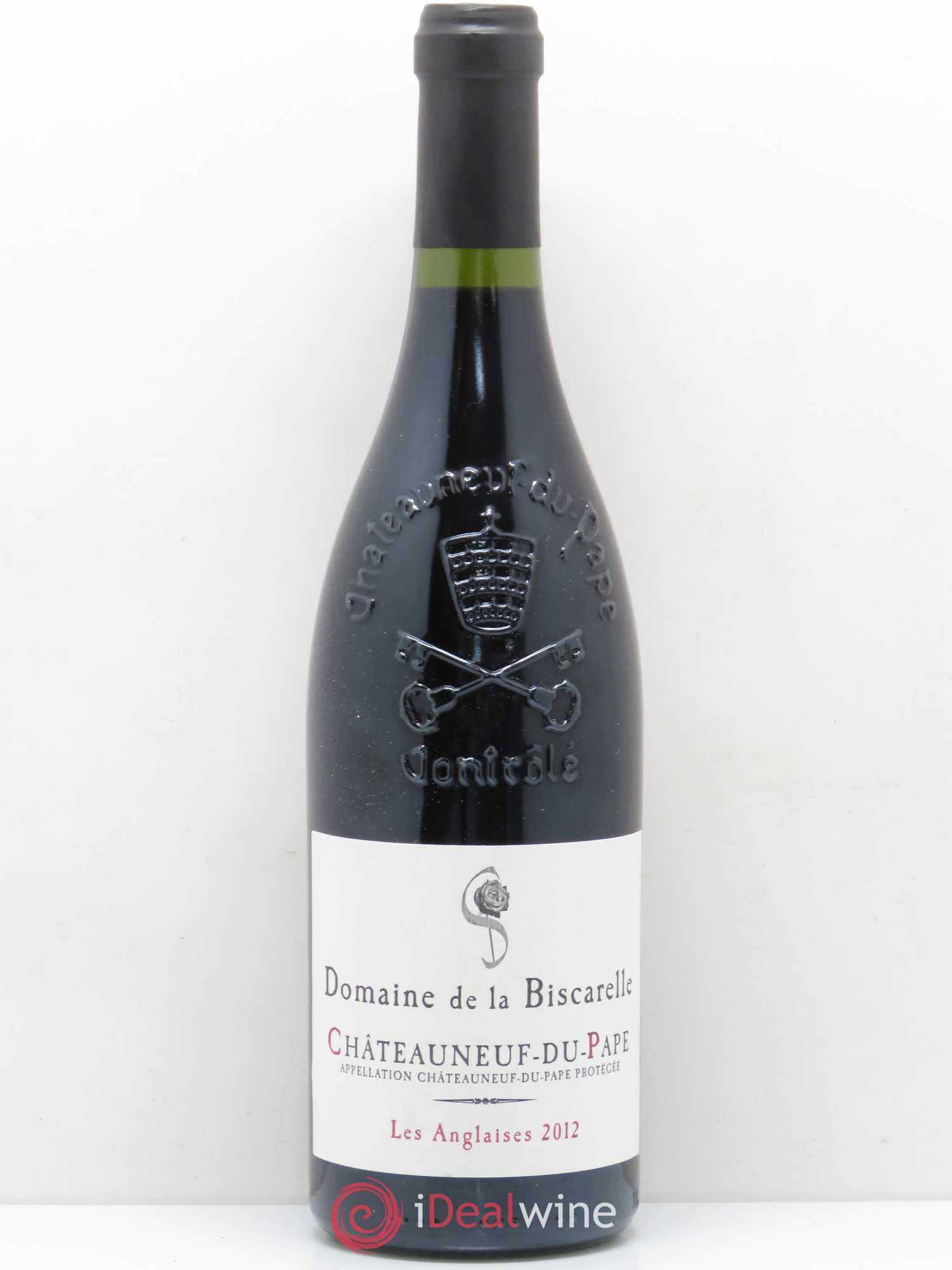 Châteauneuf-du-Pape Domaine de la biscarelle les anglaises 2012 - Lot de 1 bouteille - 0