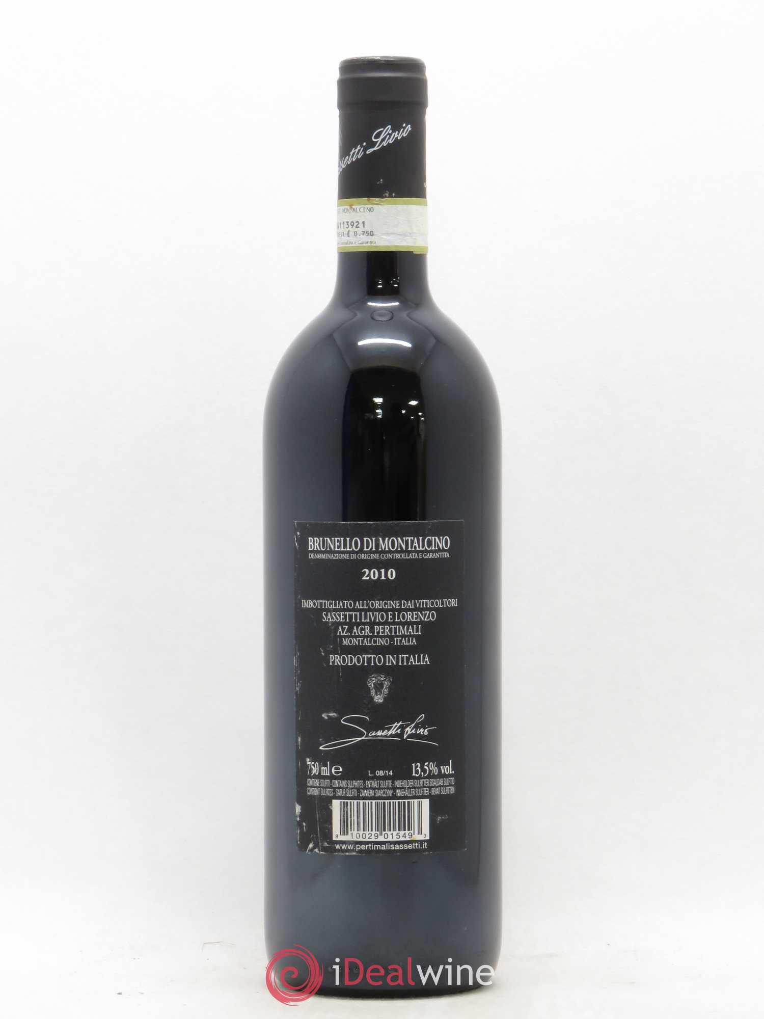 Brunello di Montalcino DOCG Pertimali 2010 - Lot de 1 bouteille - 1