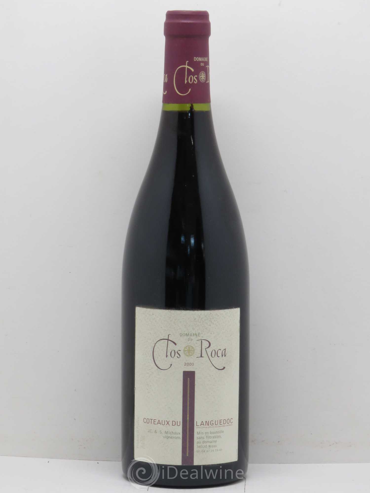 Coteaux du Languedoc Domaine du Clos Roca (sans prix de réserve) 2003 - Lot de 1 bouteille - 0